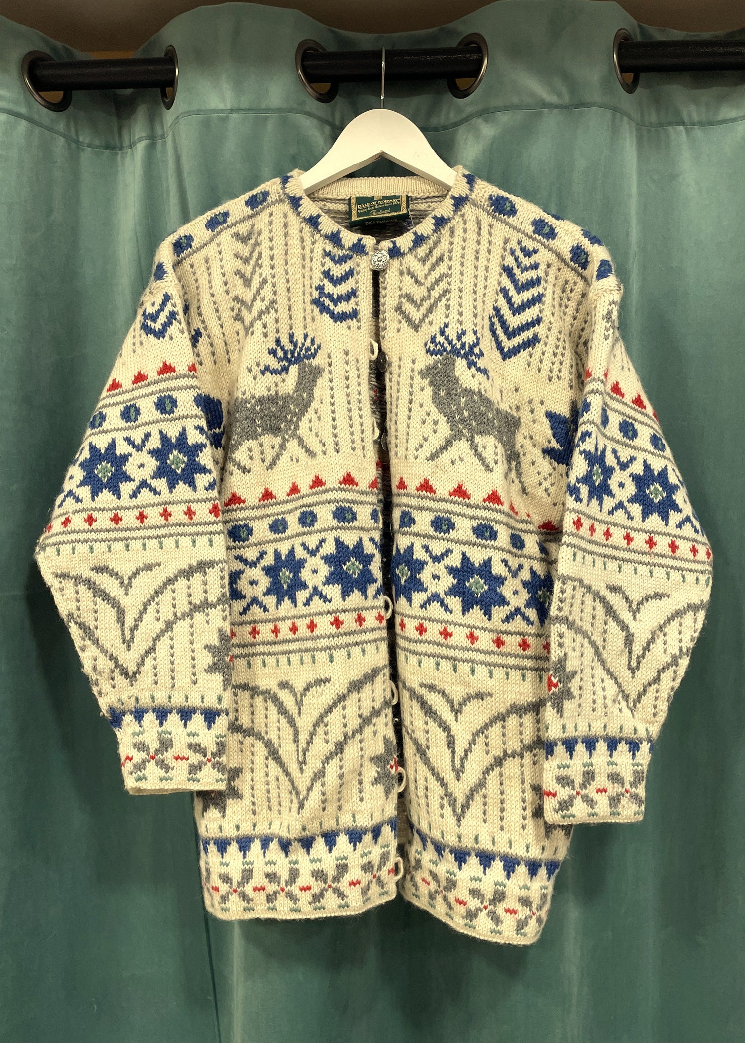 Vintage, Μάλλινη Γυναικεία DALE OF NORWAY σε Ζαχαρί χρώμα (Άνετο S)