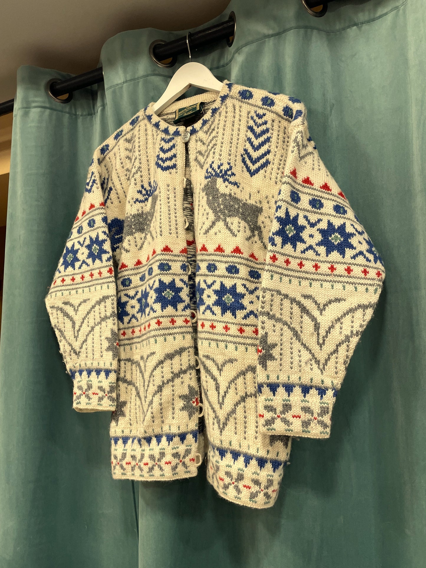 Vintage, Μάλλινη Γυναικεία DALE OF NORWAY σε Ζαχαρί χρώμα (Άνετο S)