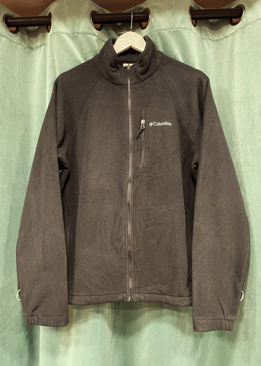 Φλις Ζακέτα COLUMBIA σε Γκρι / Μαύρο χρώμα (Ανδρικό M - Γυναικείο L) - Άνετη γραμμή