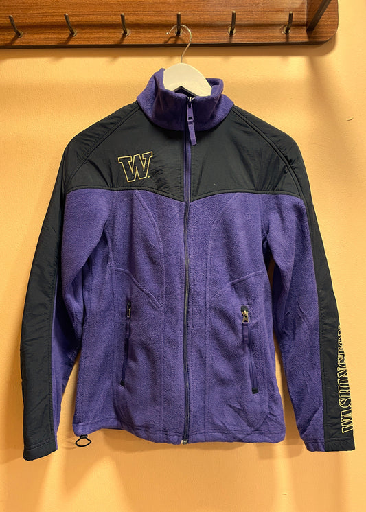 Φλις, Γυναικεία Ζακέτα COLUMBIA σε Μαύρο / Μωβ χρώμα (Small)