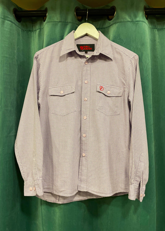 Πτι Καρό, Ανδρικό Πουκάμισο FJALL RAVEN σε Λιλά χρώμα Small)