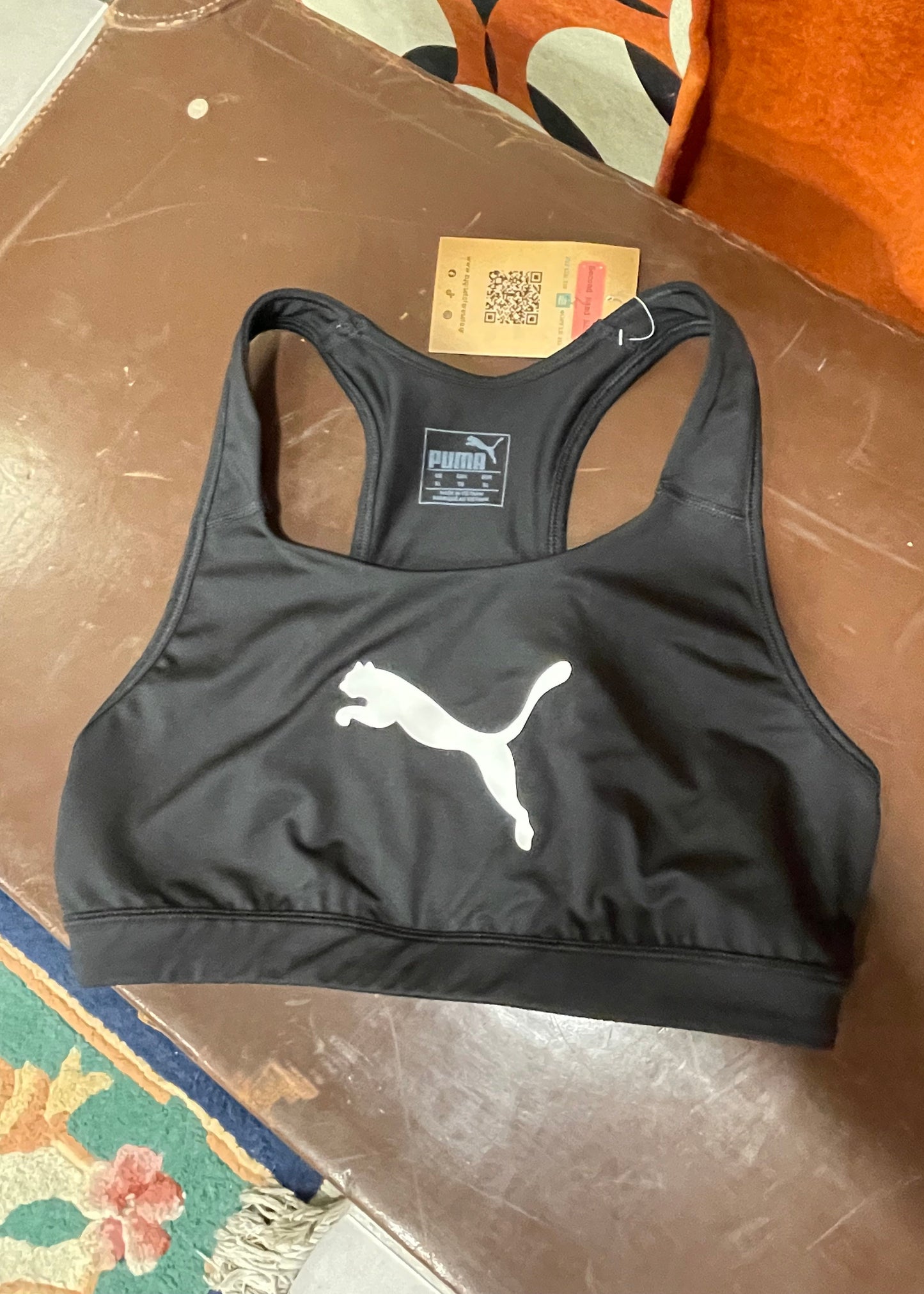 Γυναικείο Αθλητικό Μπουστάκι PUMA σε Μαύρο χρώμα (Medium)