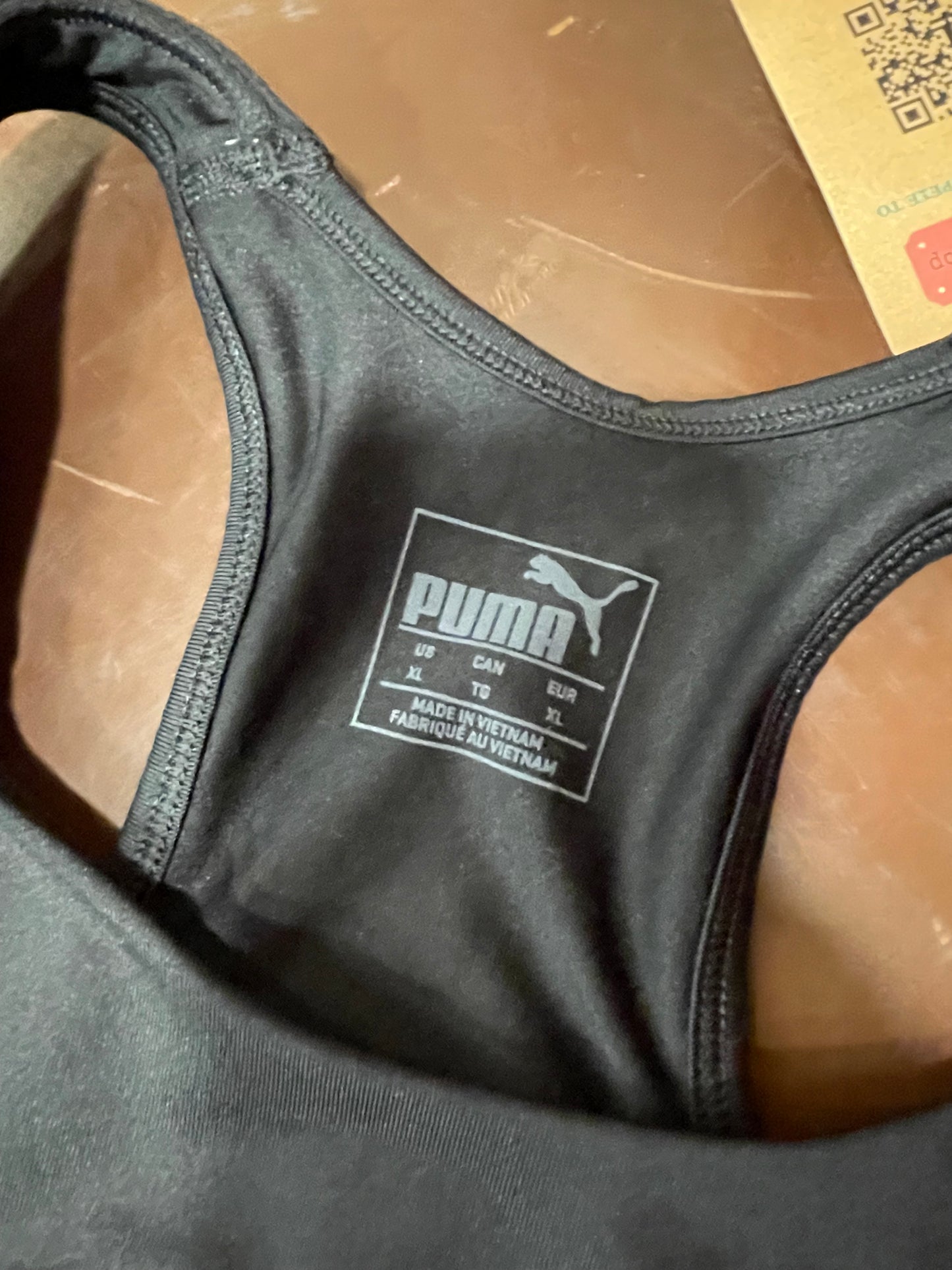 Γυναικείο Αθλητικό Μπουστάκι PUMA σε Μαύρο χρώμα (Medium)