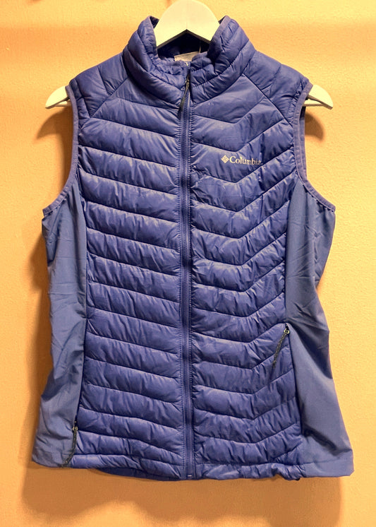 Γυναικείο αμάνικο Μπουφάν COLUMBIA σε Λιλά χρώμα (Εφαρμοστό L - Άνετο M)