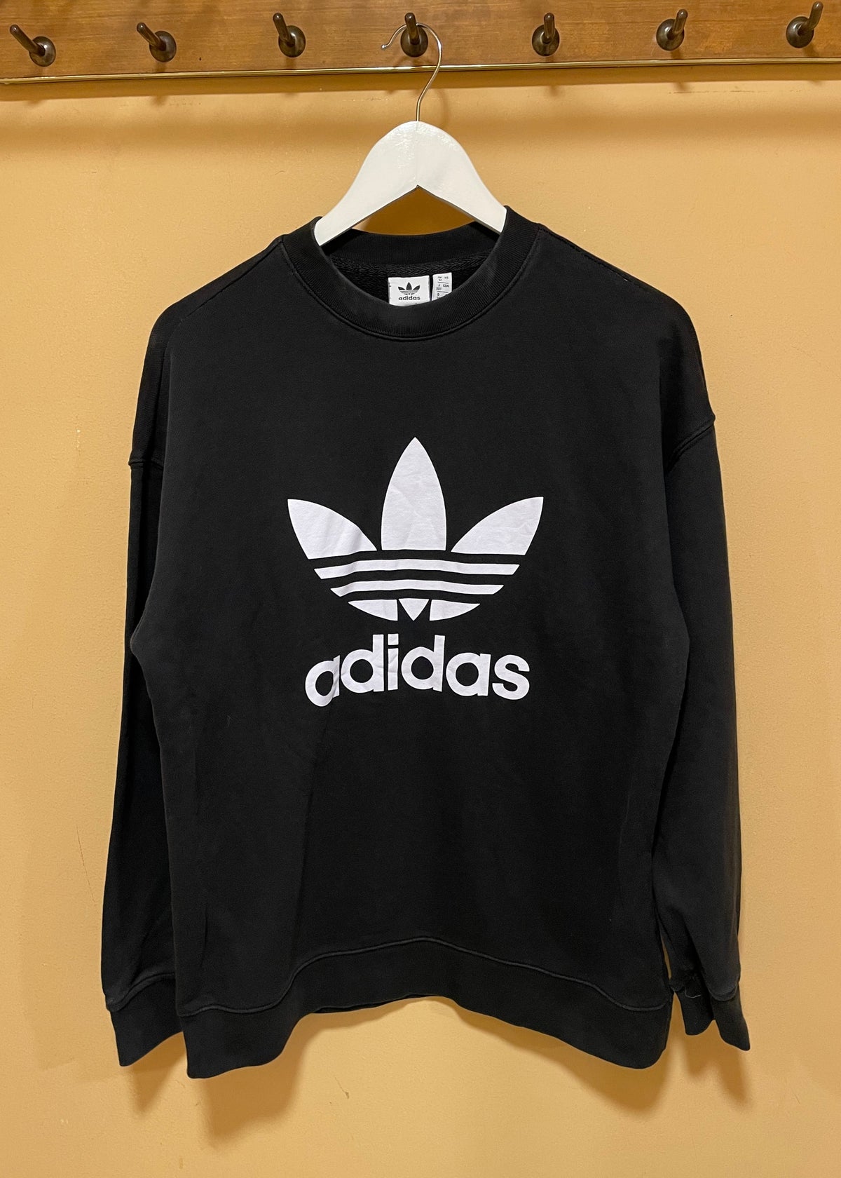 Γυναικεία Φούτερ Μπλούζα ADIDAS σε Μαύρο χρώμα (M/L)