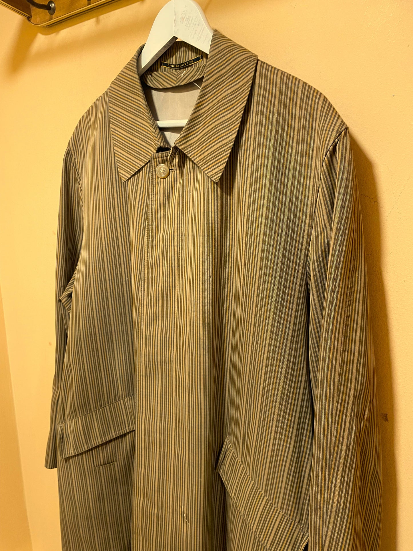 Vintage Ανδρική Καμπαρντίνα CHRISTONETTE σε Καφέ Χρώματα (XL)