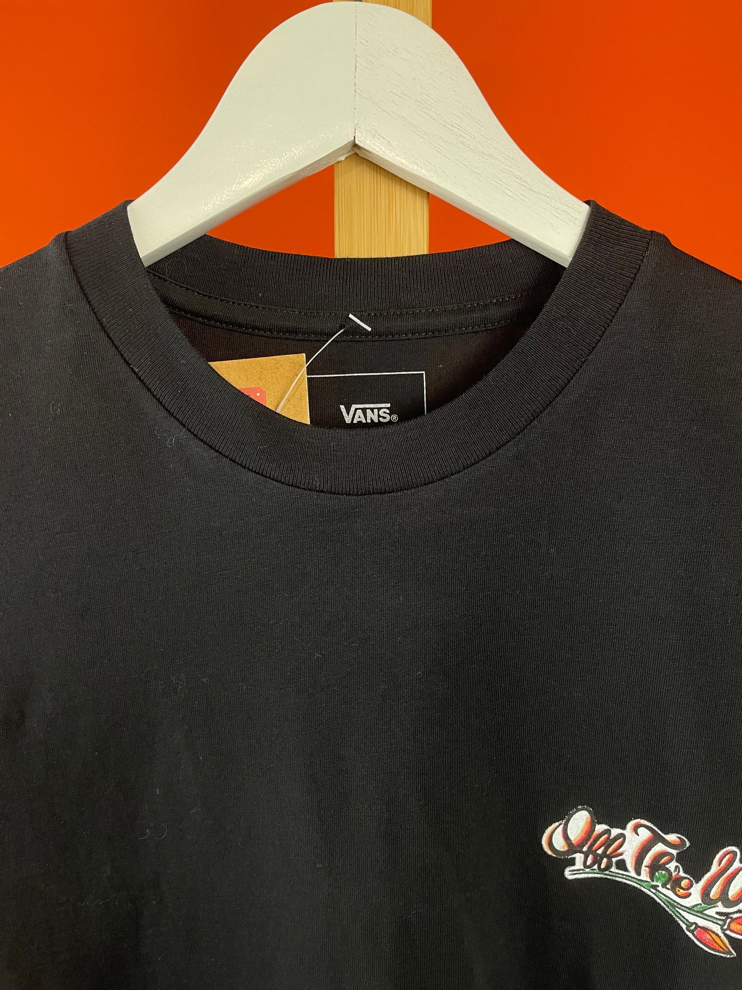 Κοντομάνικη, Γυναικεία Μπλούζα - T-Shirt VANS σε Μαύρο χρώμα (Γυναικείο M - Ανδρικό XS/S)