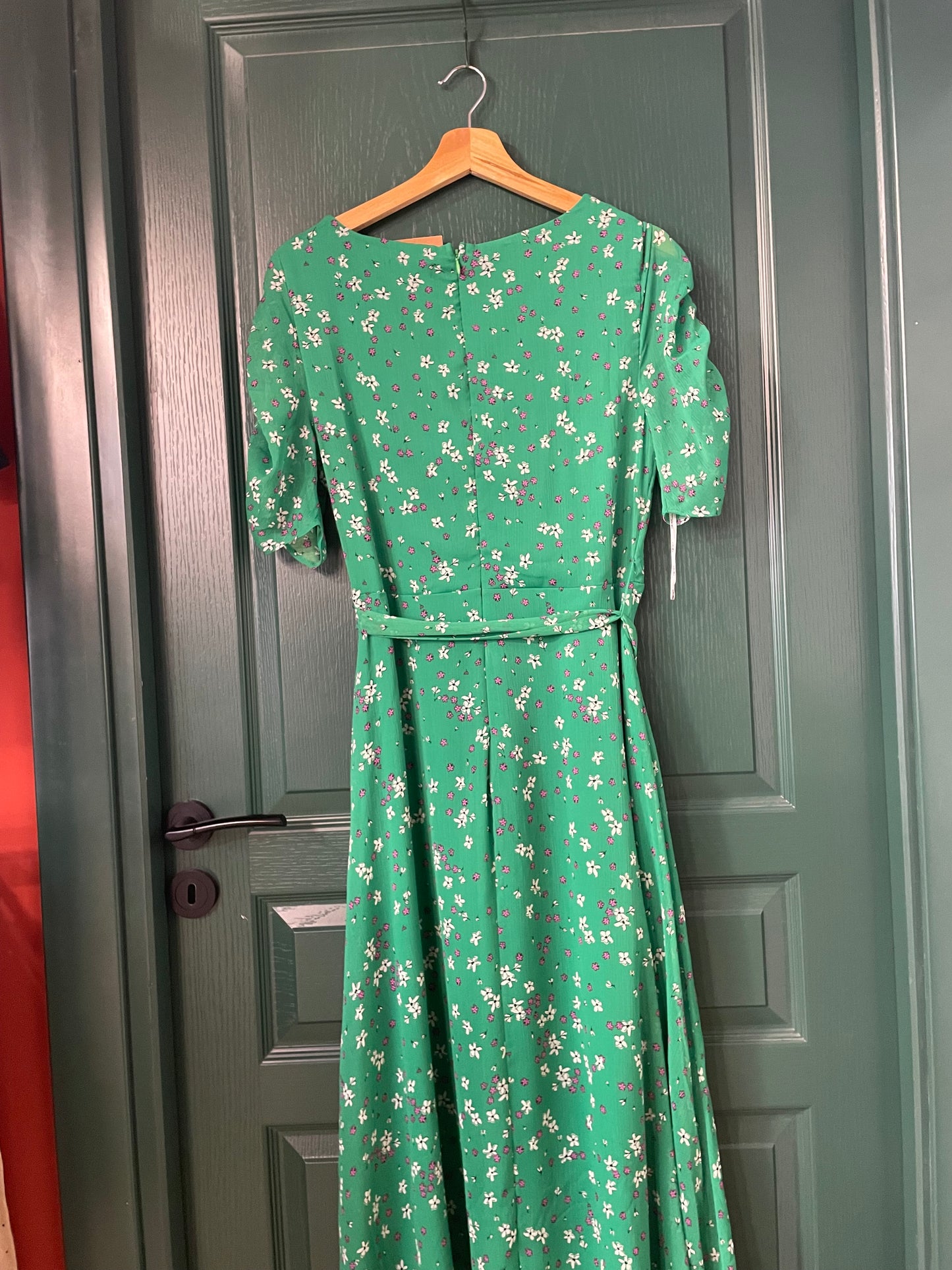 Αέρινο, Maxi Φόρεμα DKNY σε Πράσινο χρώμα (Medium)