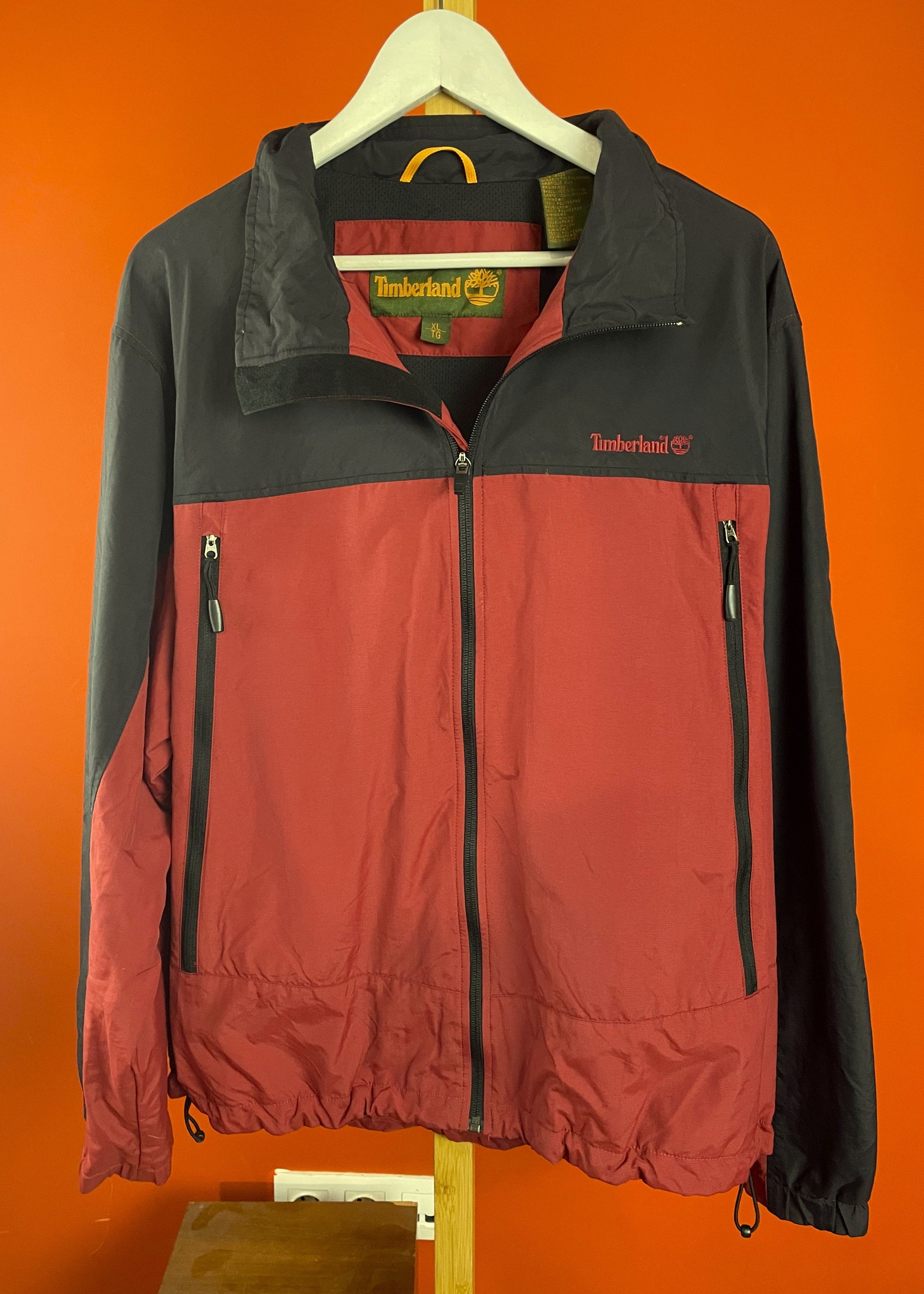 Ανδρικό, Σπορ Μπουφάν TIMBERLAND σε Μαύρο - Κεραμιδί Χρώμα (XL)