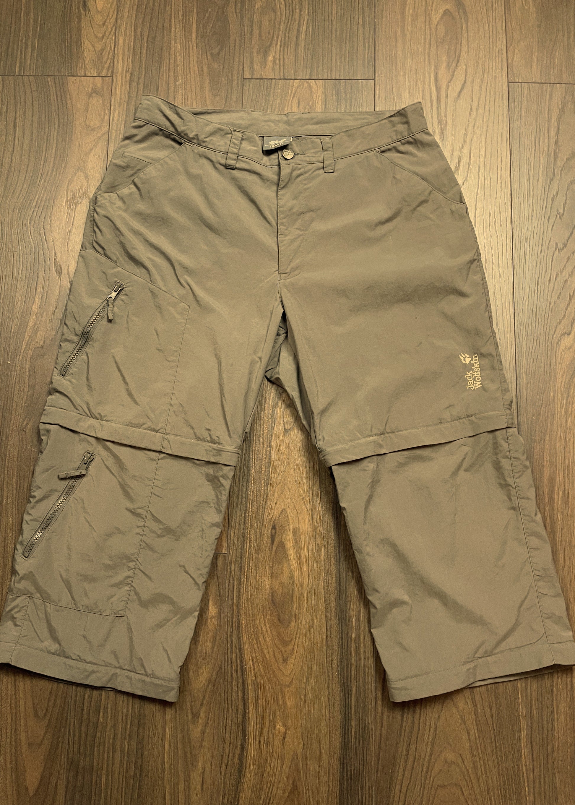 Σπορ Παντελόνι JACK WOLFSKIN με Αποσπώμενα μπατζάκια στο χρώμα του Πούρου (L-50)