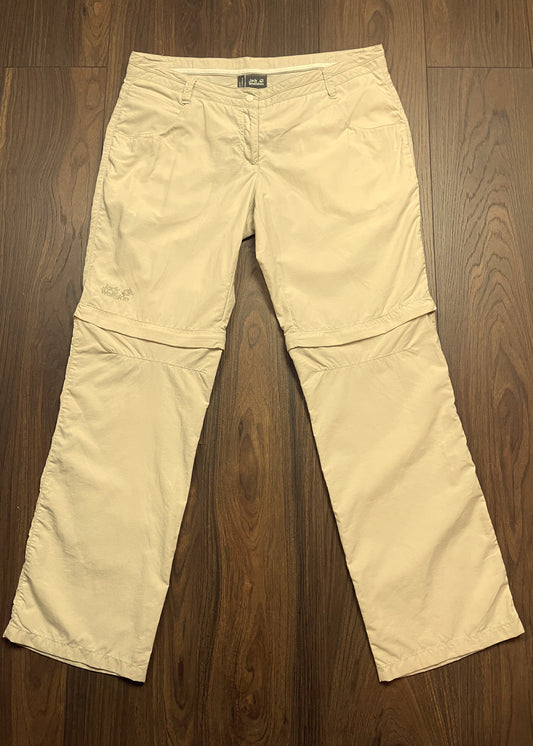 Outdoor, Σπορ Παντελόνι JACK WOLFSKIN με Αποσπώμενα μπατζάκια σε Εκρού χρώμα (XL-44)