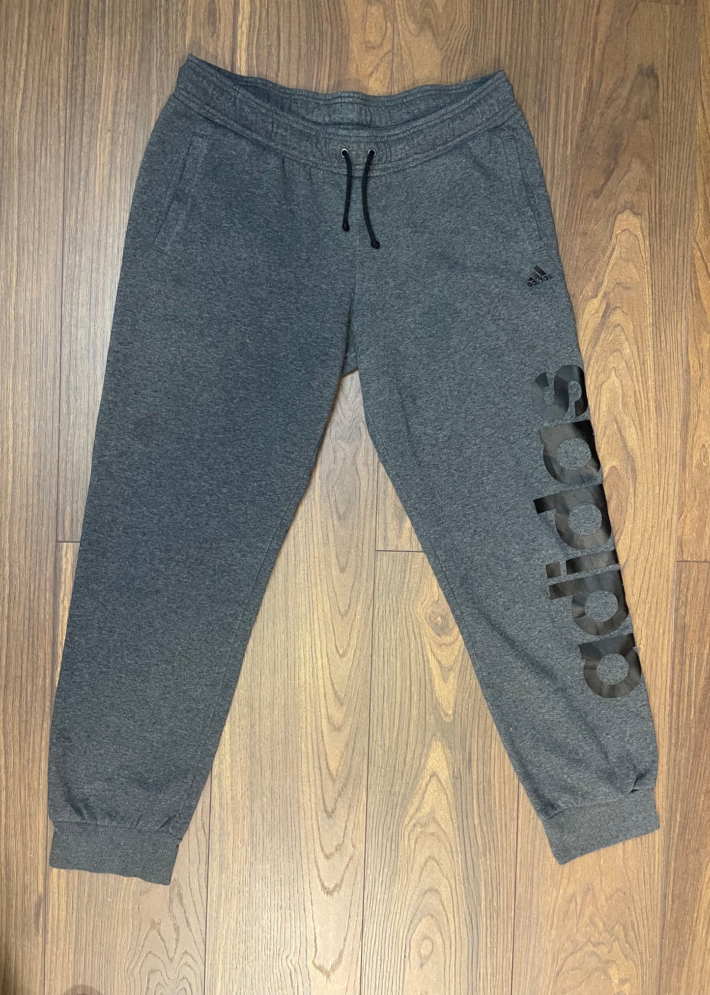 Aνδρική, Αθλητική Φόρμα ADIDAS σε Σκούρο Γκρι χρώμα (Large)