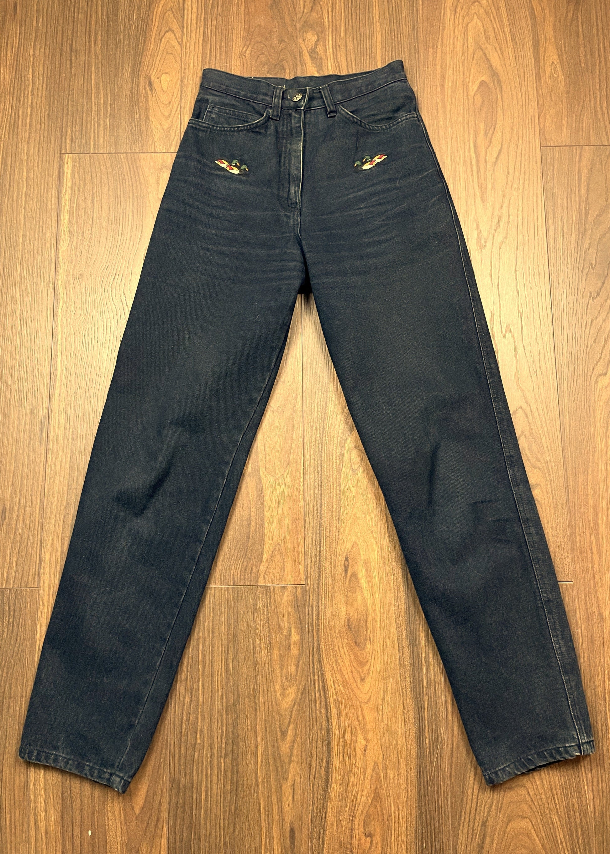 Γυναικείο Τζιν Παντελόνι HAMMERSCHMID Mom Fit σε Σκούρο Μπλε Denim (No 36-Small)