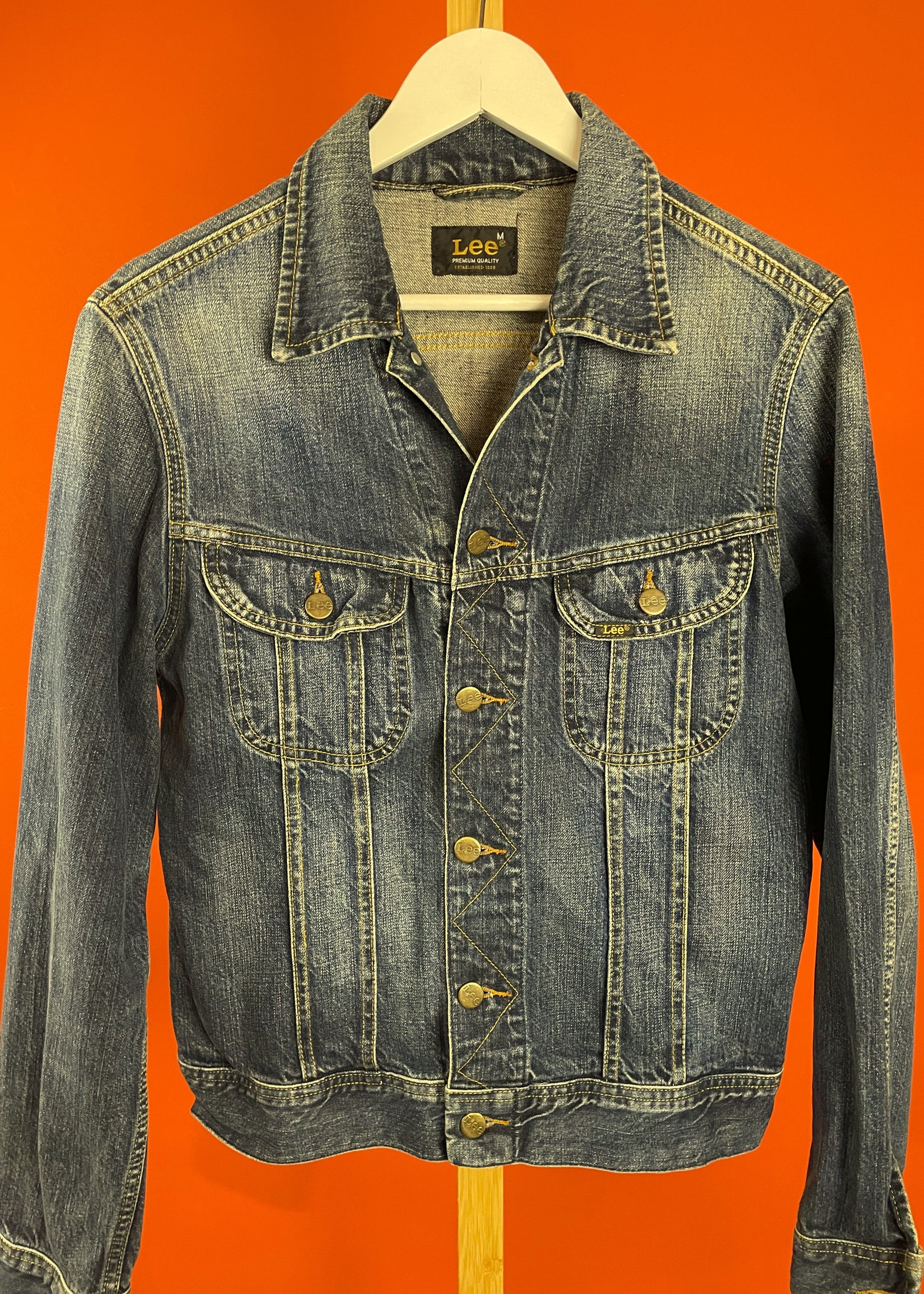 Γυναικείο Τζιν Τζάκετ LEE σε Κλασικό Denim (Small)