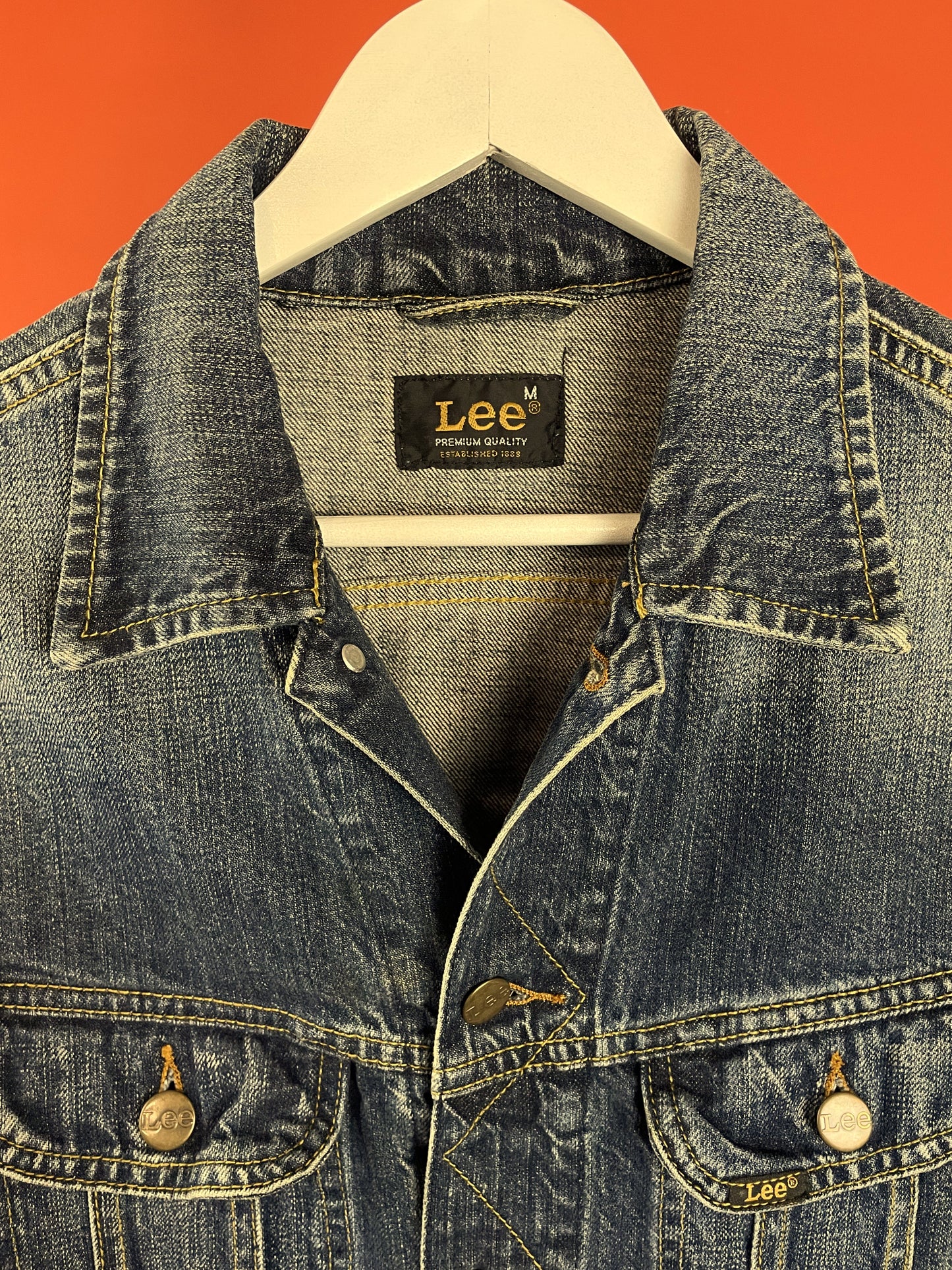 Γυναικείο Τζιν Τζάκετ LEE σε Κλασικό Denim (Small)