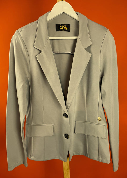 Ελαστικό Γυναικείο Σακάκι SENORITAS ICON DELUXE σε Γκρι χρώμα (Medium)