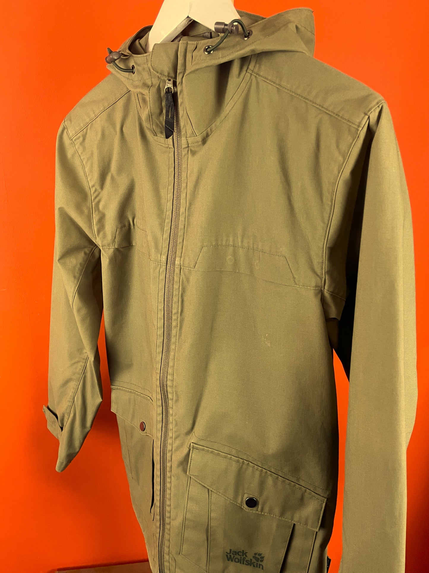 Σπορ Τζάκετ JACK WOLFSKIN Youth σε Χακί χρώμα (Small)