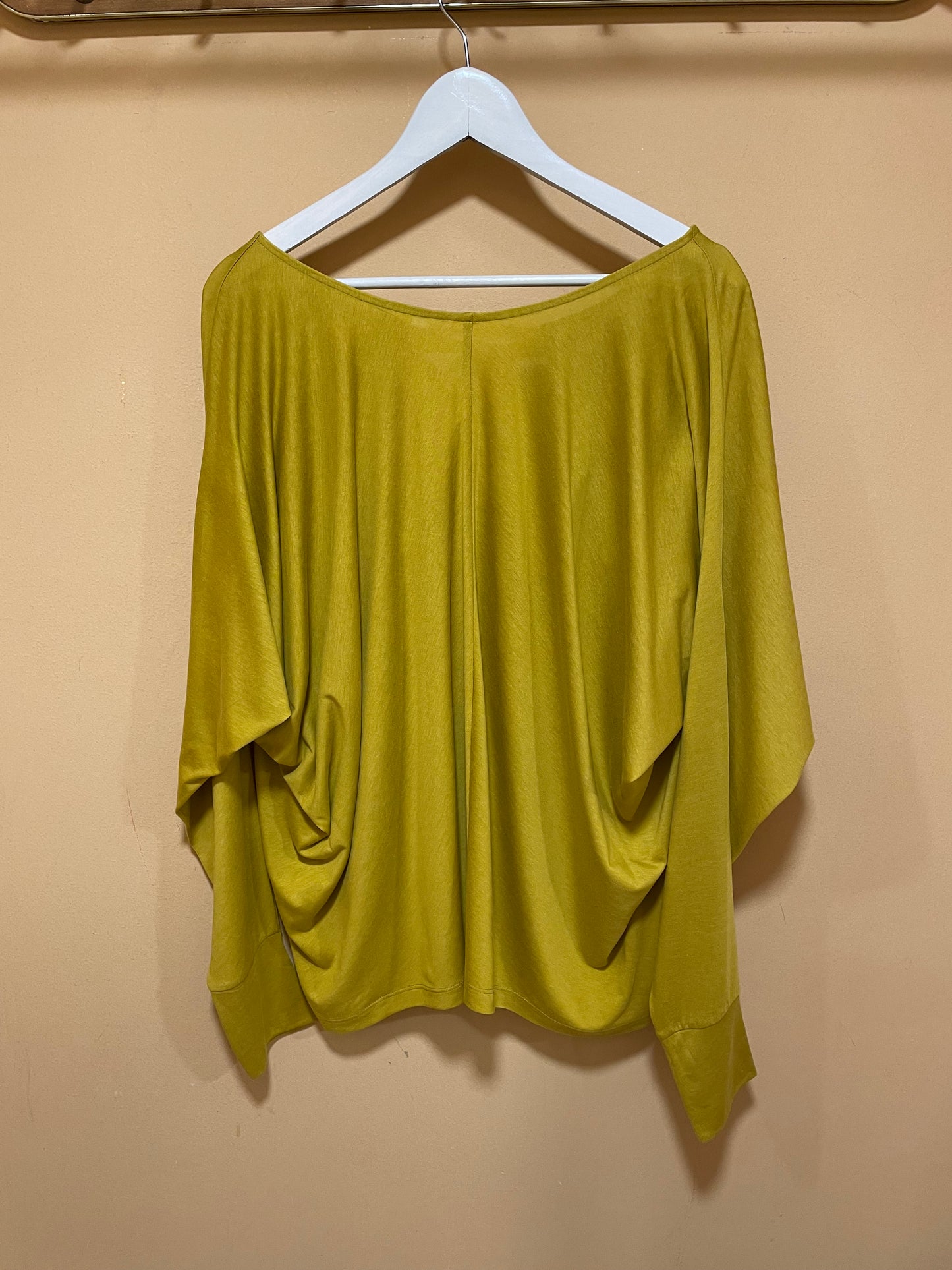 Stock, Γυναικεία Μπλούζα REISS σε Μουσταρδί χρώμα (Oversized L)