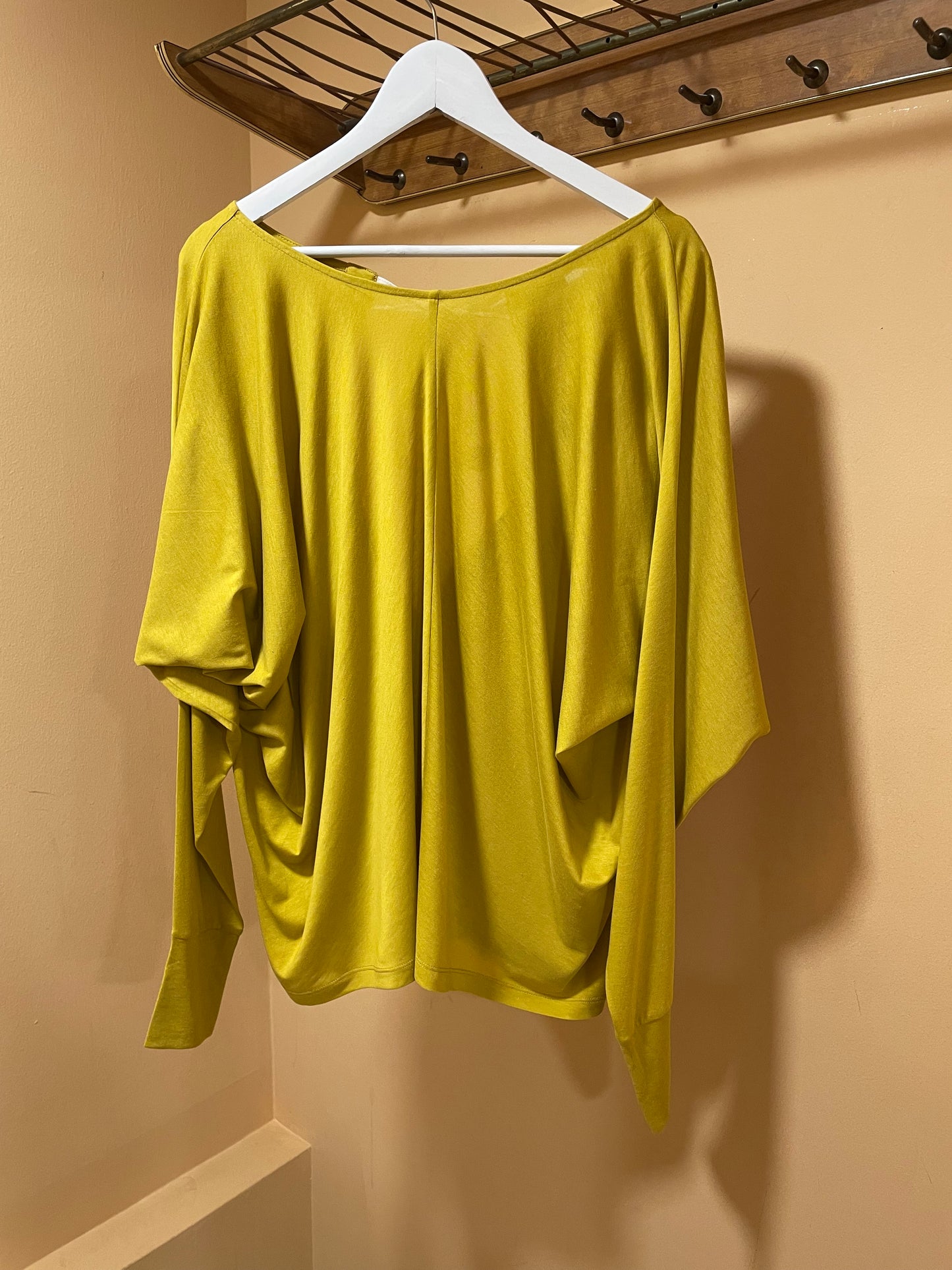 Stock, Γυναικεία Μπλούζα REISS σε Μουσταρδί χρώμα (Oversized L)