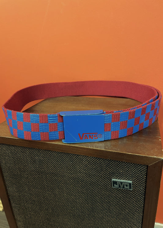 Σπορ / Casual Ζώνη VANS σε Γαλάζιο - Κόκκινο χρώμα