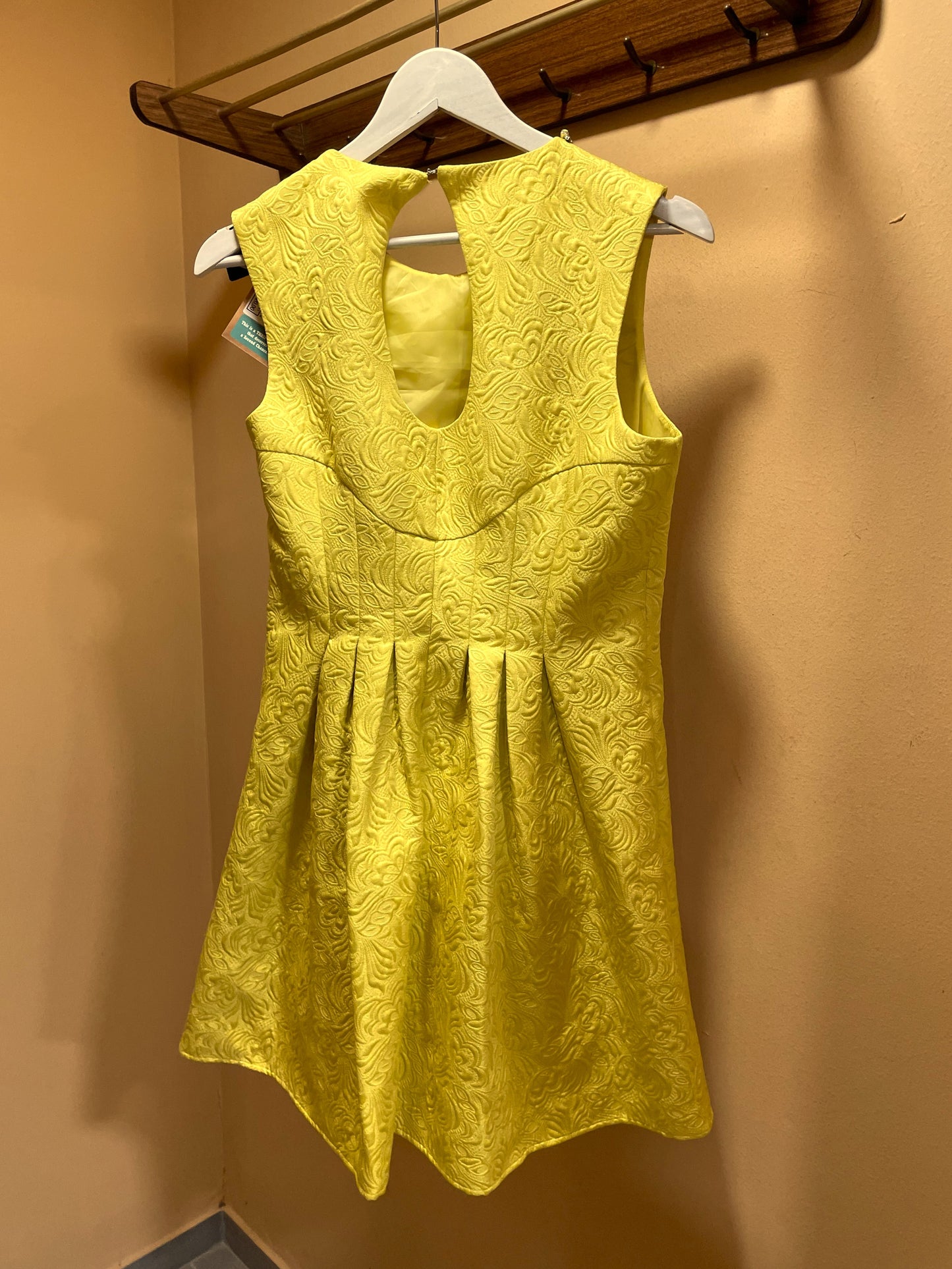 Stock, Αμπιγιέ Φόρεμα OASIS σε Κίτρινο χρώμα (Medium)