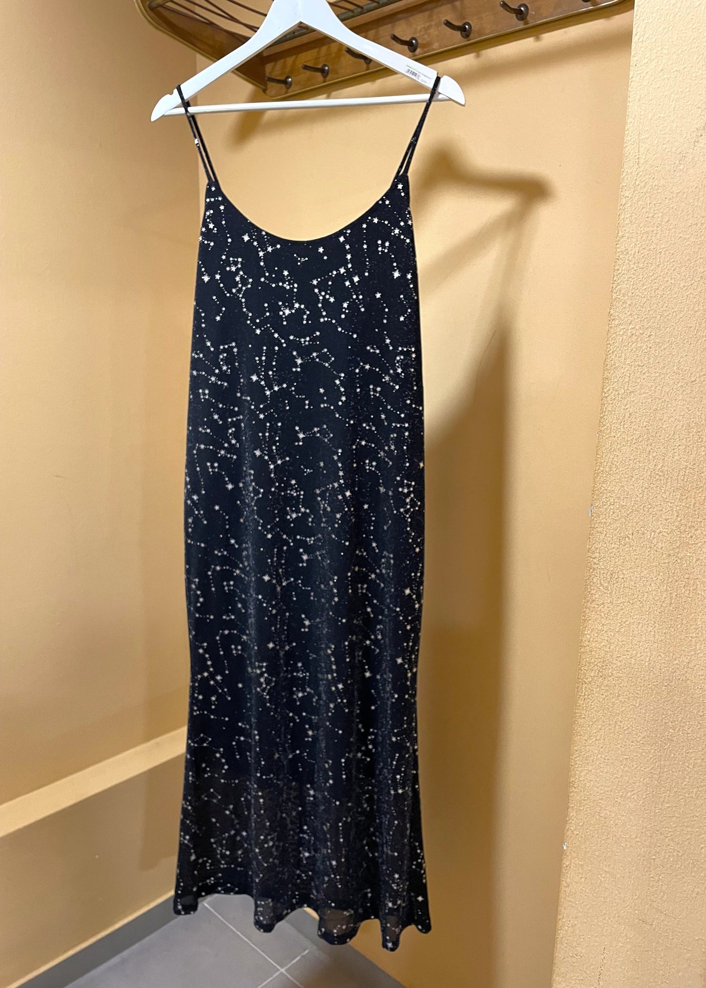 Stock, Maxi Φόρεμα CIDER σε Μαύρο χρώμα (XL)