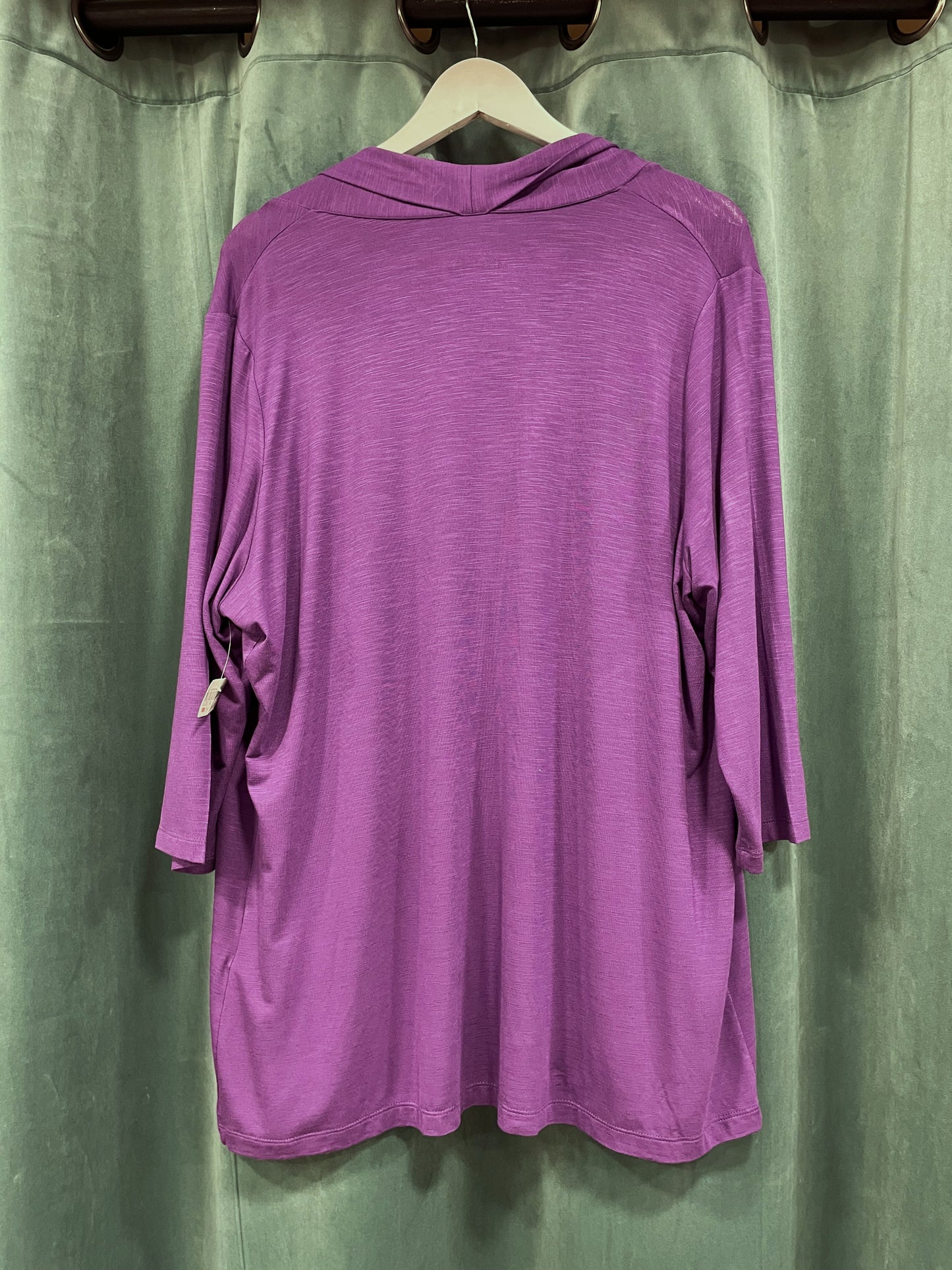 Stock, Ελαφριά Γυναικεία Ζακέτα από Βισκόζη BONITA σε Μωβ χρώμα (XL)