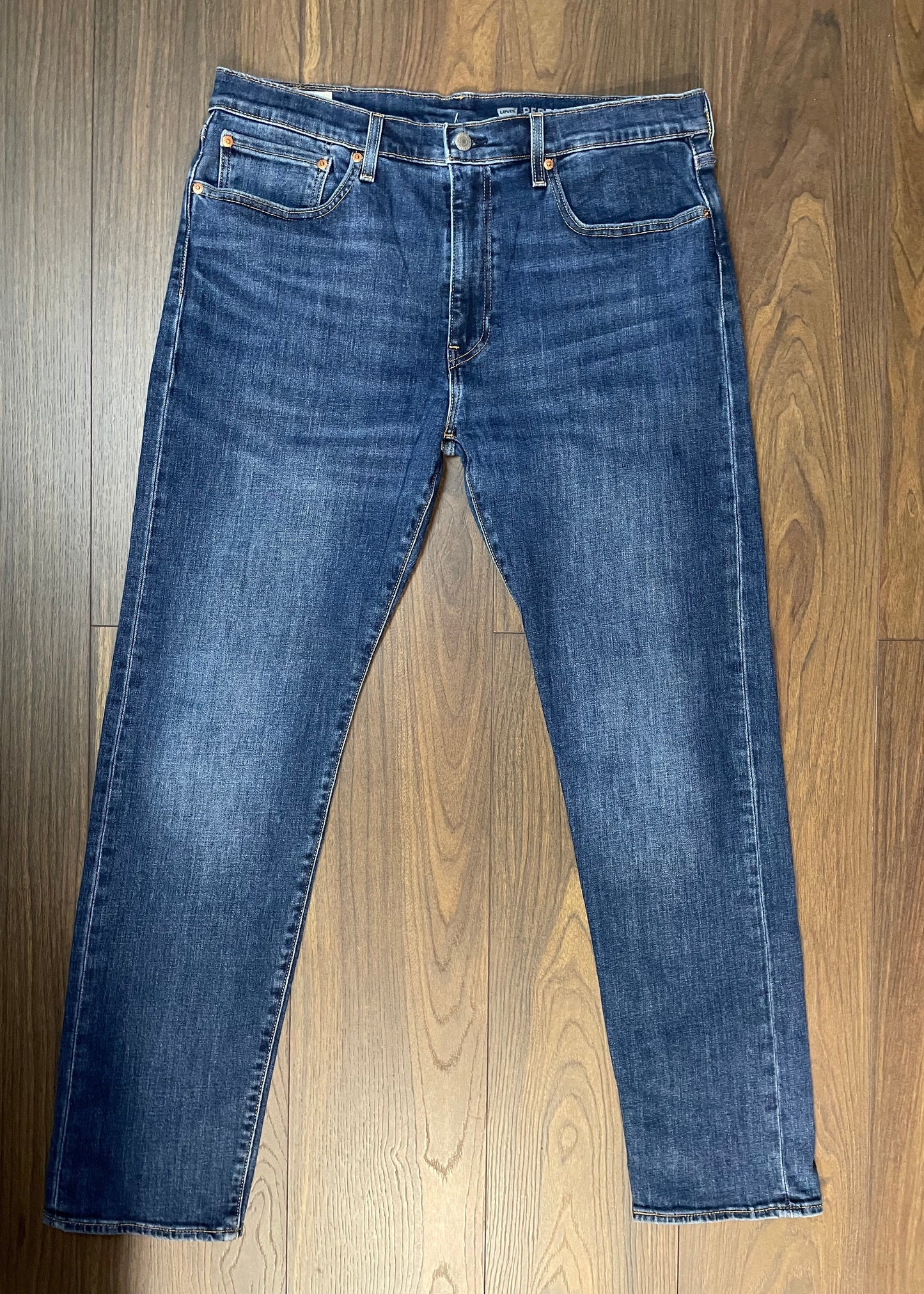 Aνδρικό Τζιν Παντελόνι LEVI'S σε Ξεθωριασμένο Denim (Νο 36 - W36L34)