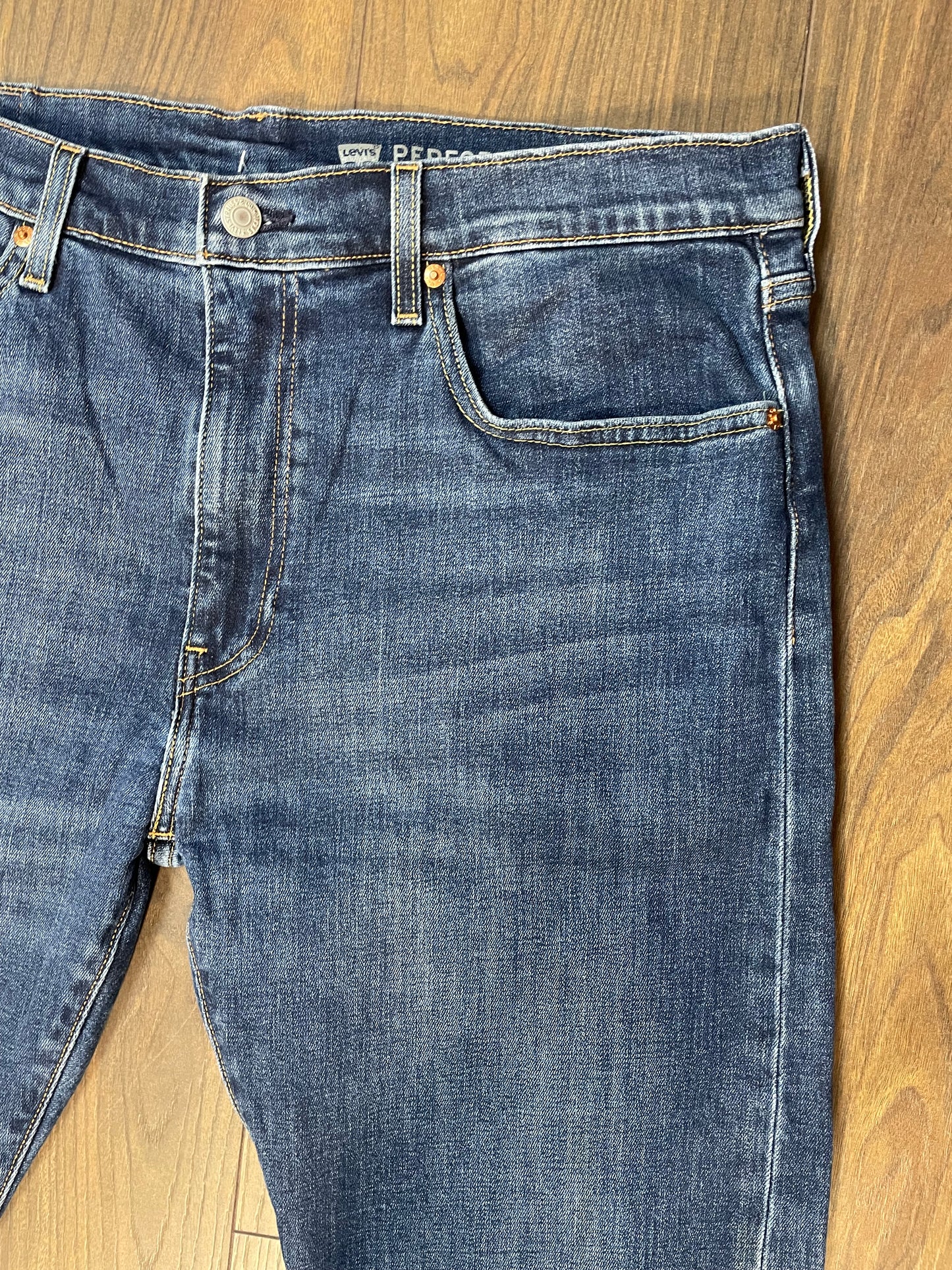Aνδρικό Τζιν Παντελόνι LEVI'S σε Ξεθωριασμένο Denim (Νο 36 - W36L34)