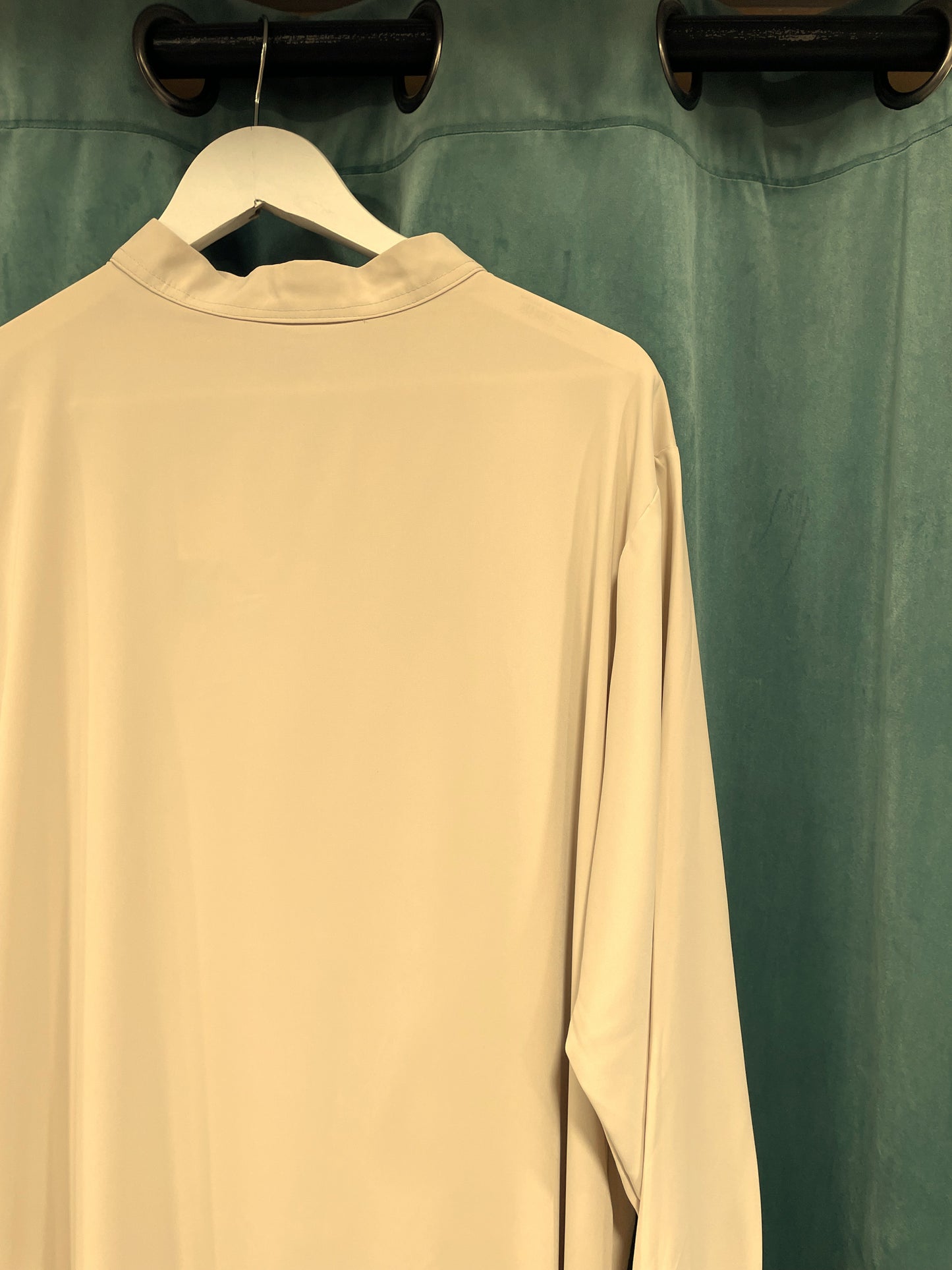 Χυτό Μπλουζοφόρεμα σε Μπεζ χρώμα (L/XL)