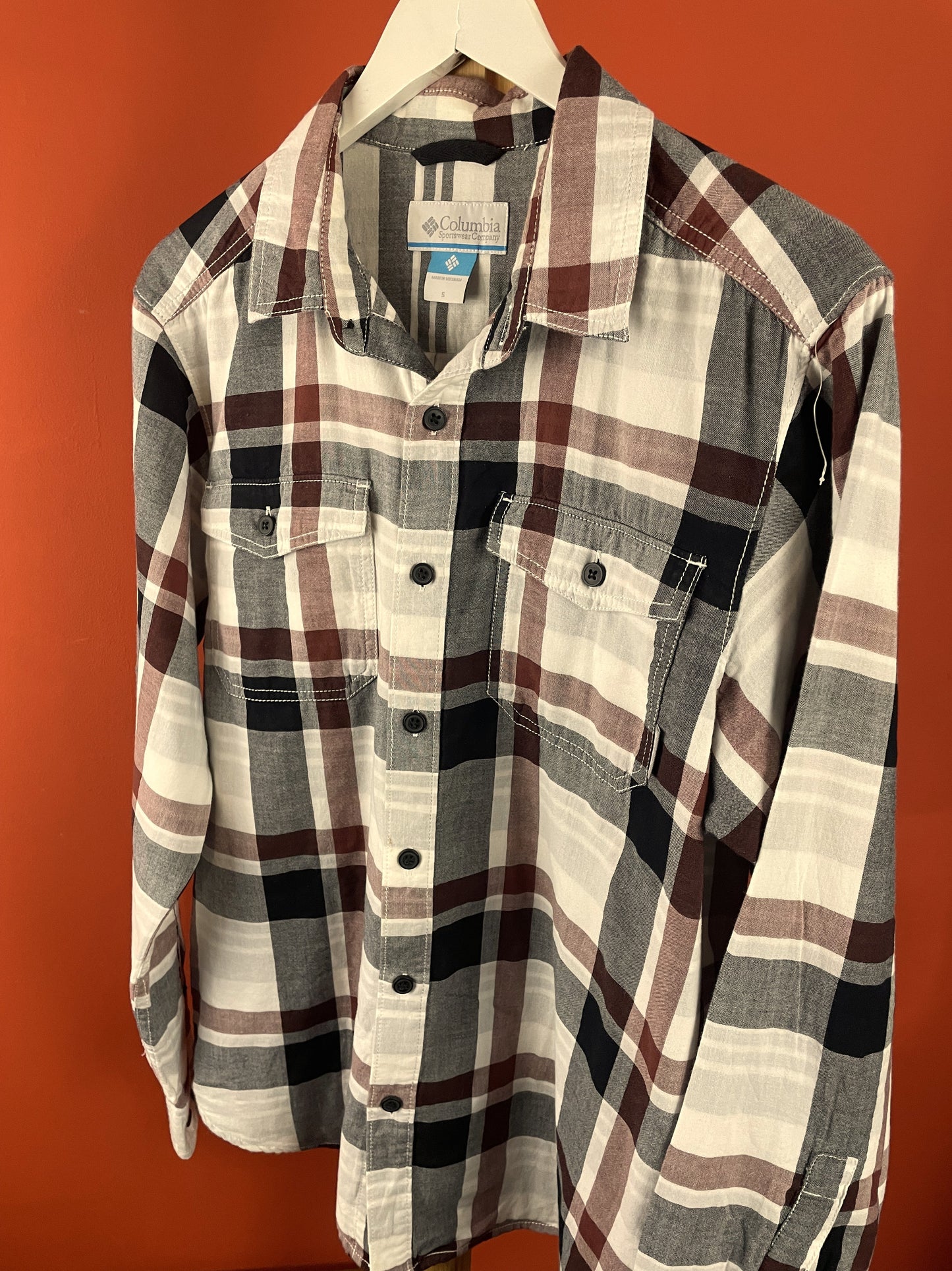 Βαμβακερό, Καρό Ανδρικό Πουκάμισο COLUMBIA (Small)