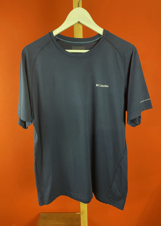 Ανδρική, Kοντομάνικη Μπλούζα -T-Shirt COLUMBIA σε Σκούρο Μπλε χρώμα (Άνετο Medium)