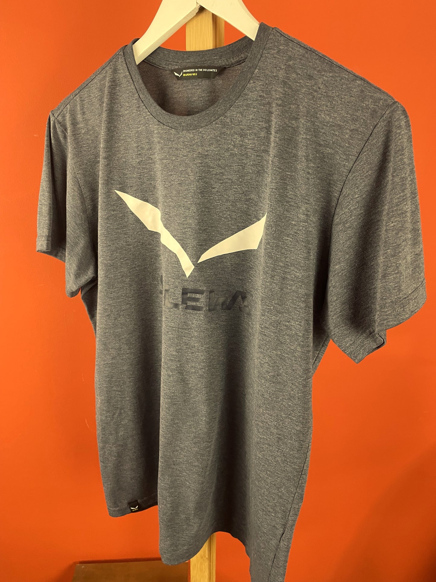 Γυναικείο T-Shirt SALEWA σε Γκρι χρώμα (M/L)
