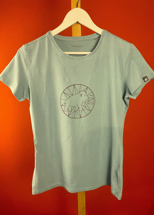 Γυναικείο T-Shirt MAMMUT σε Dirty Βεραμάν (Medium)