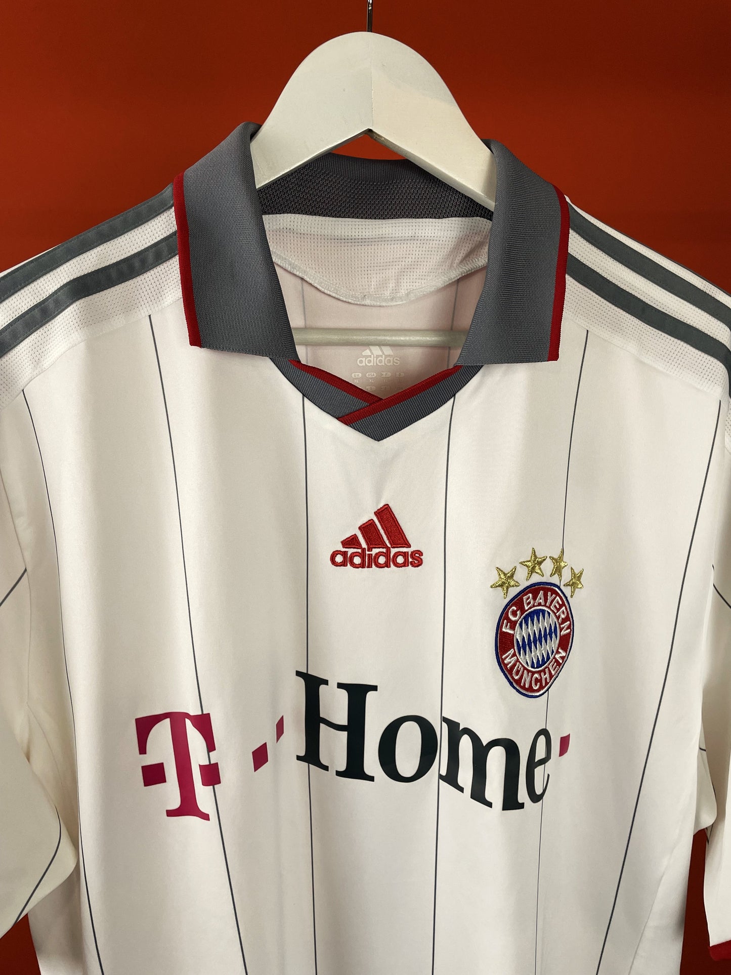 Ποδοσφαιρική Φανέλα BAYERN - MUNCHEN CHAMPIONS LEAGUE 2009-2010 by ADIDAS (XL)