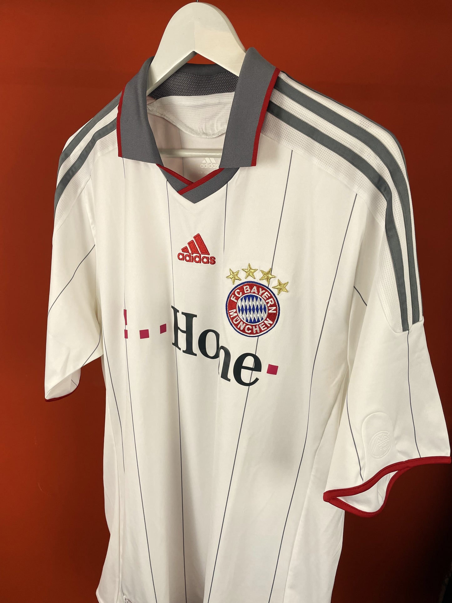 Ποδοσφαιρική Φανέλα BAYERN - MUNCHEN CHAMPIONS LEAGUE 2009-2010 by ADIDAS (XL)
