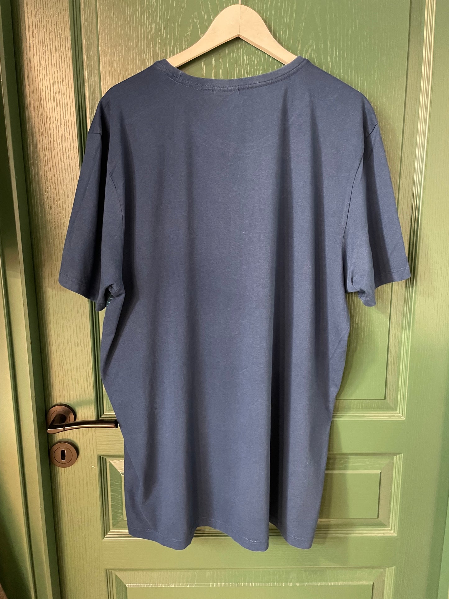 Ανδρική, Kοντομάνικη Μπλούζα -T-Shirt EVERLAST σε Πετρόλ χρώμα (XL/2XL)