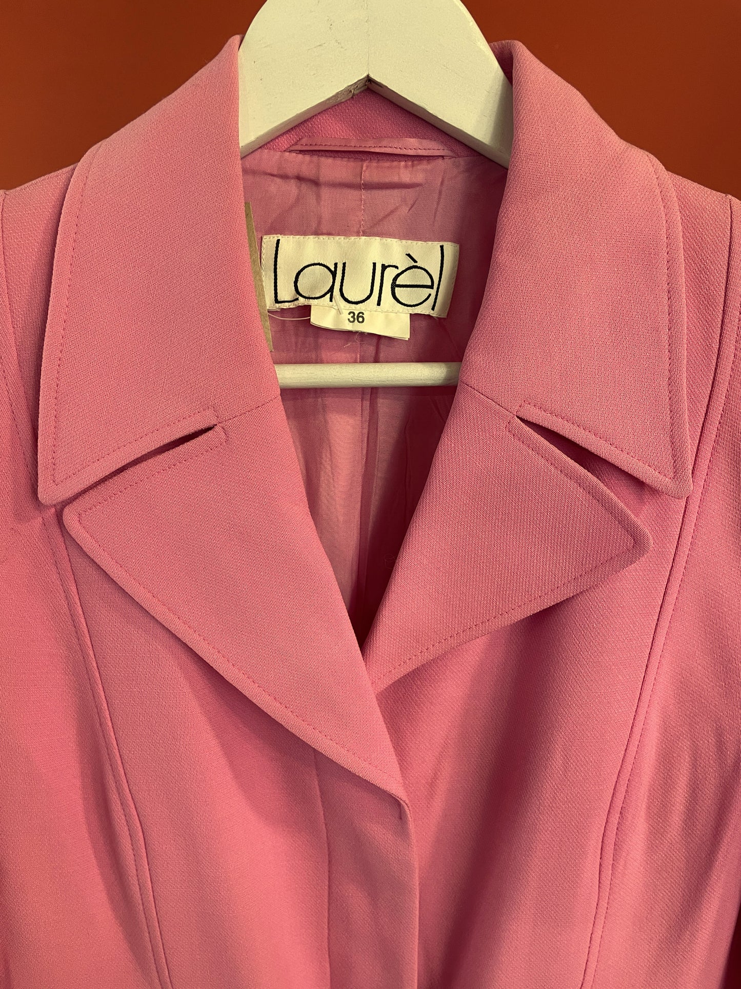 Premium Vintage, Γυναικείο Σακάκι LAUREL σε Ροζ χρώμα (Small - 36)