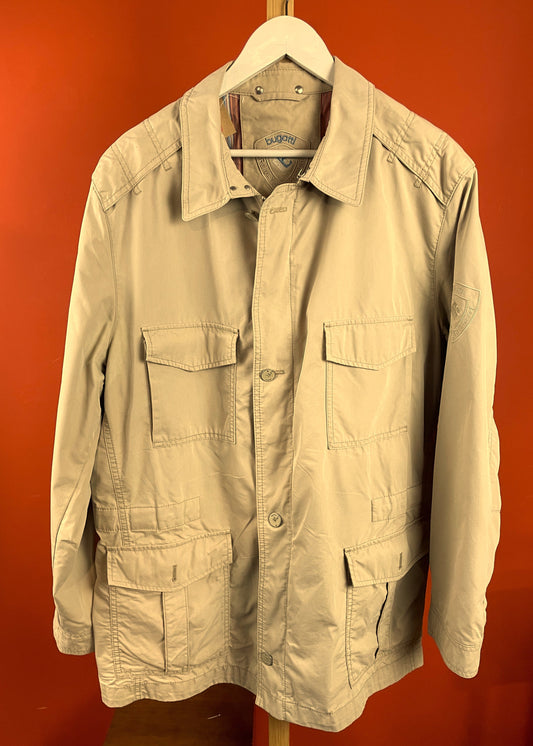 Ανδρικό, ελαφρύ Τζάκετ BUGATTI σε Μπεζ χρώμα (Άνετο XL)