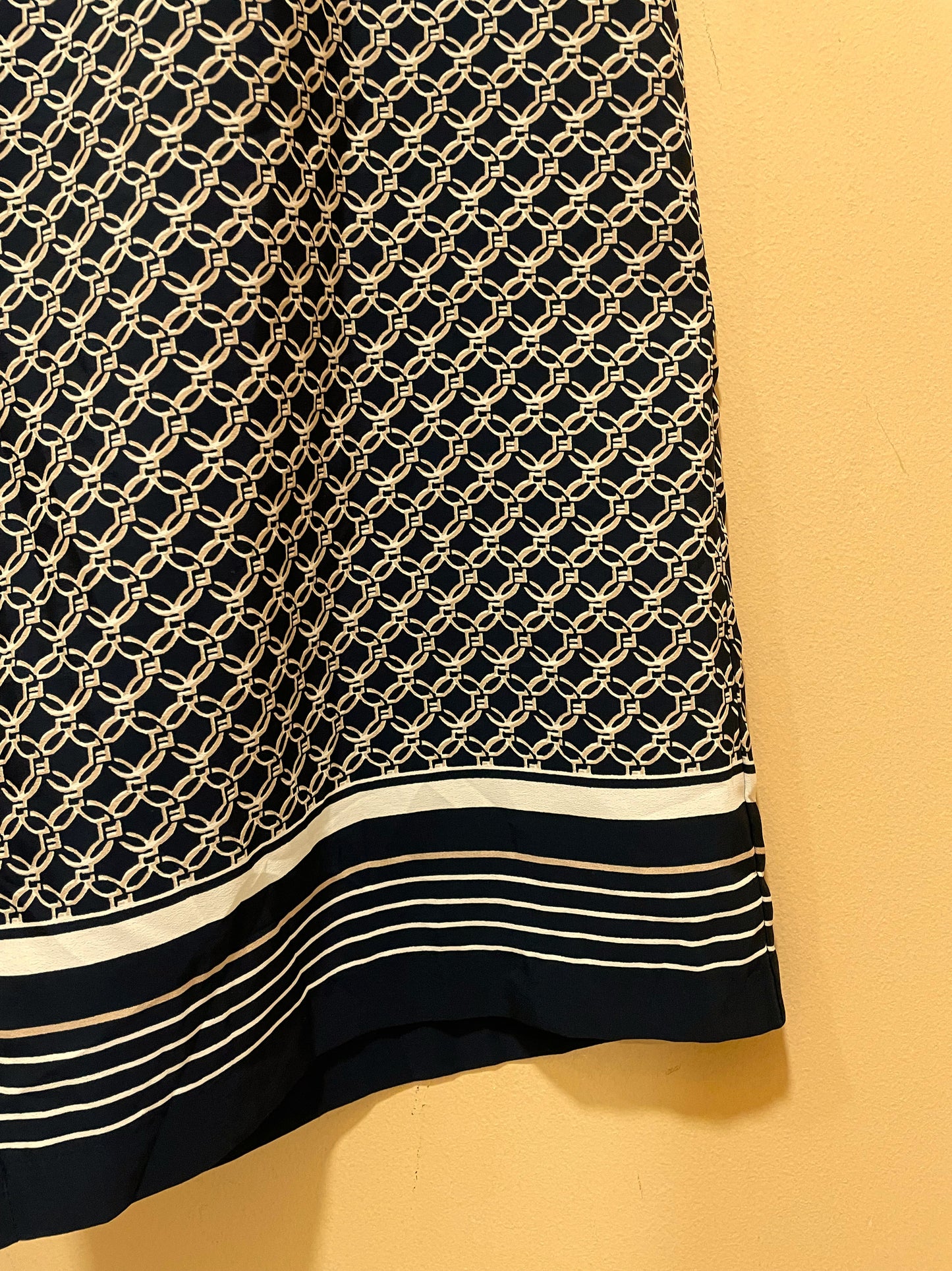 Εμπριμέ Γυναικεία Παντελόνα H&M σε Μαύρο - Καφέ χρώμα (42 (EUR) -L)