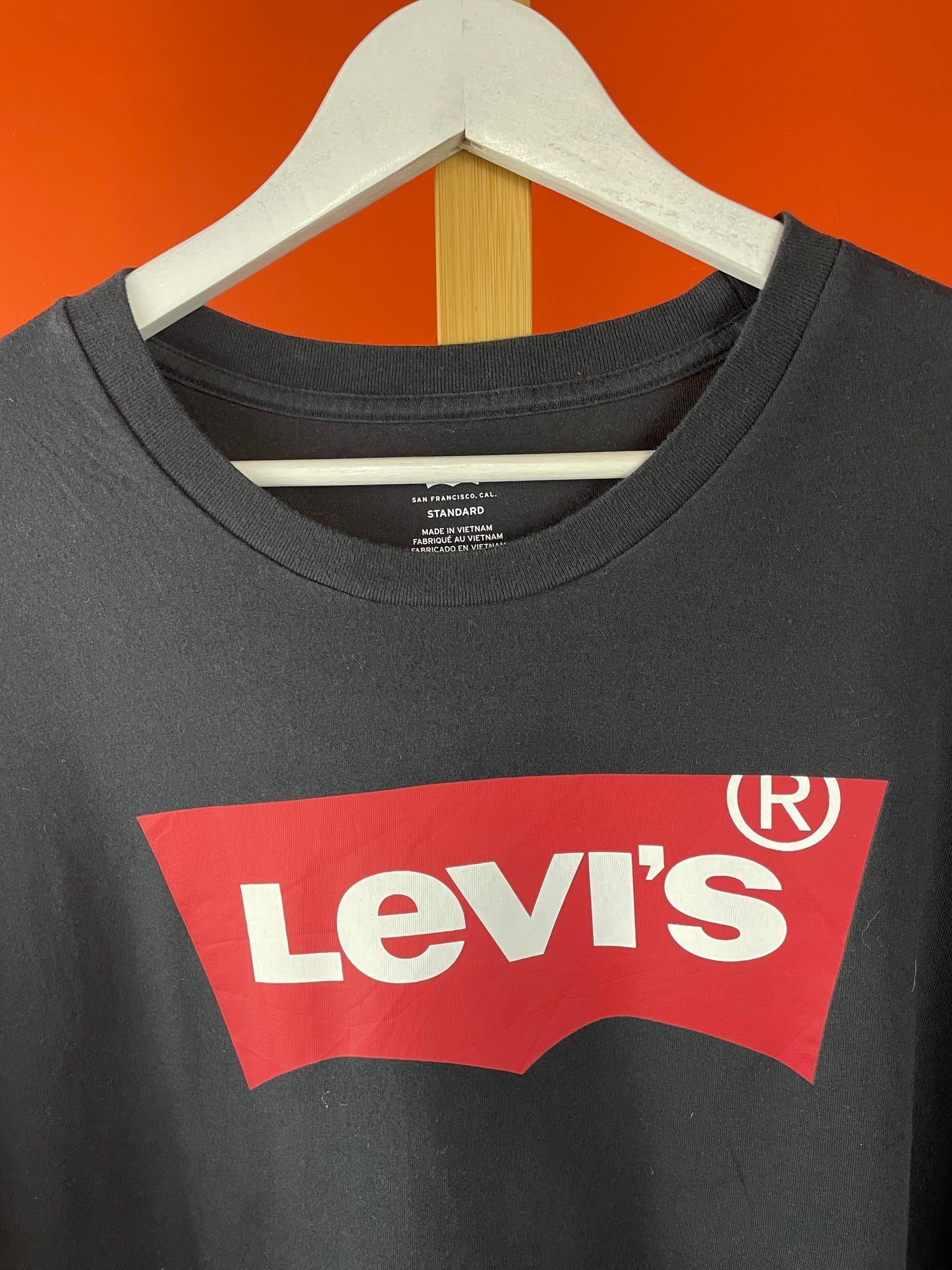 Ανδρική, Κοντομάνικη Μπλούζα / T-Shirt LEVI'S σε Μαύρο χρώμα (2XL)
