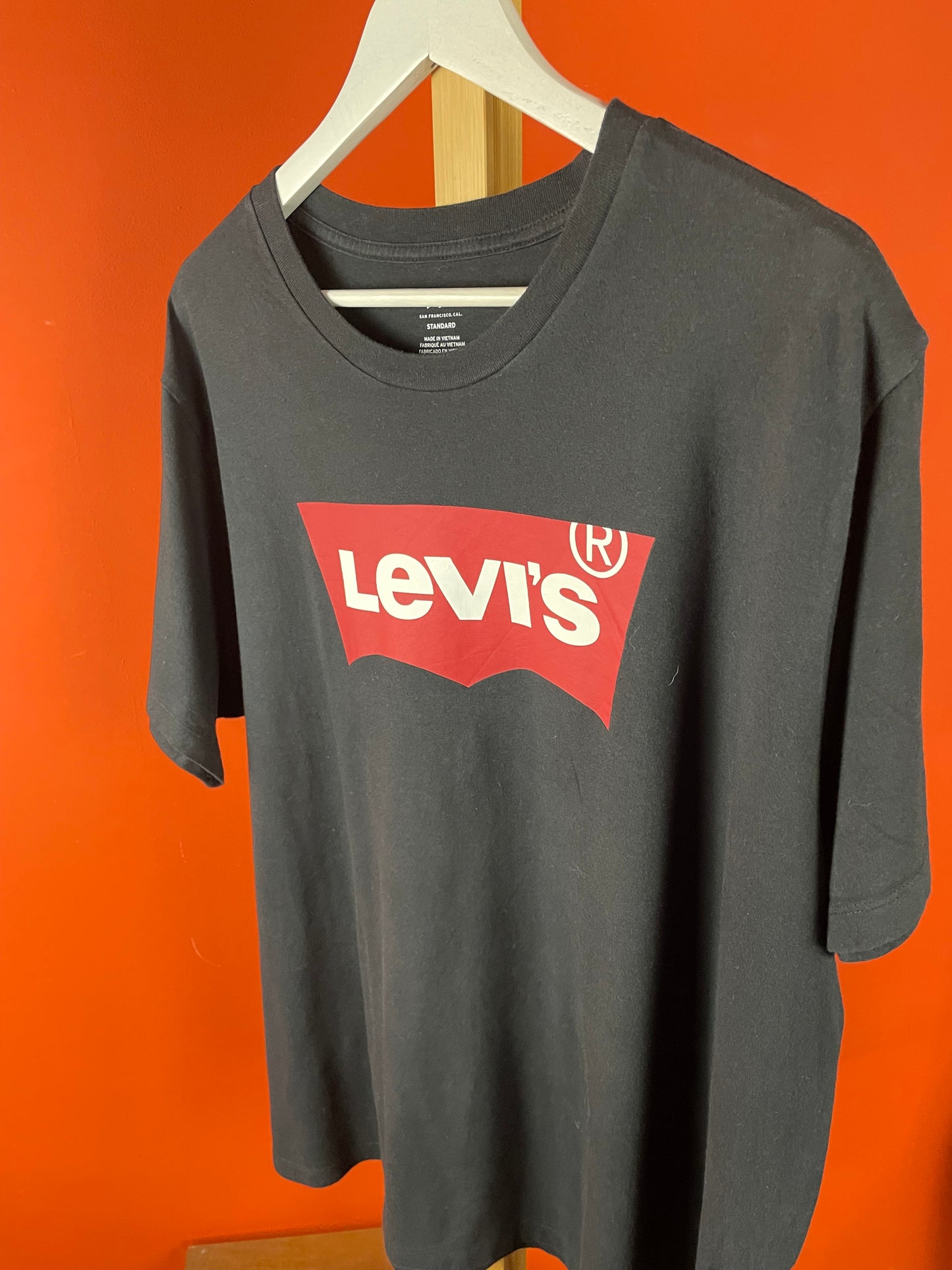 Ανδρική, Κοντομάνικη Μπλούζα / T-Shirt LEVI'S σε Μαύρο χρώμα (2XL)