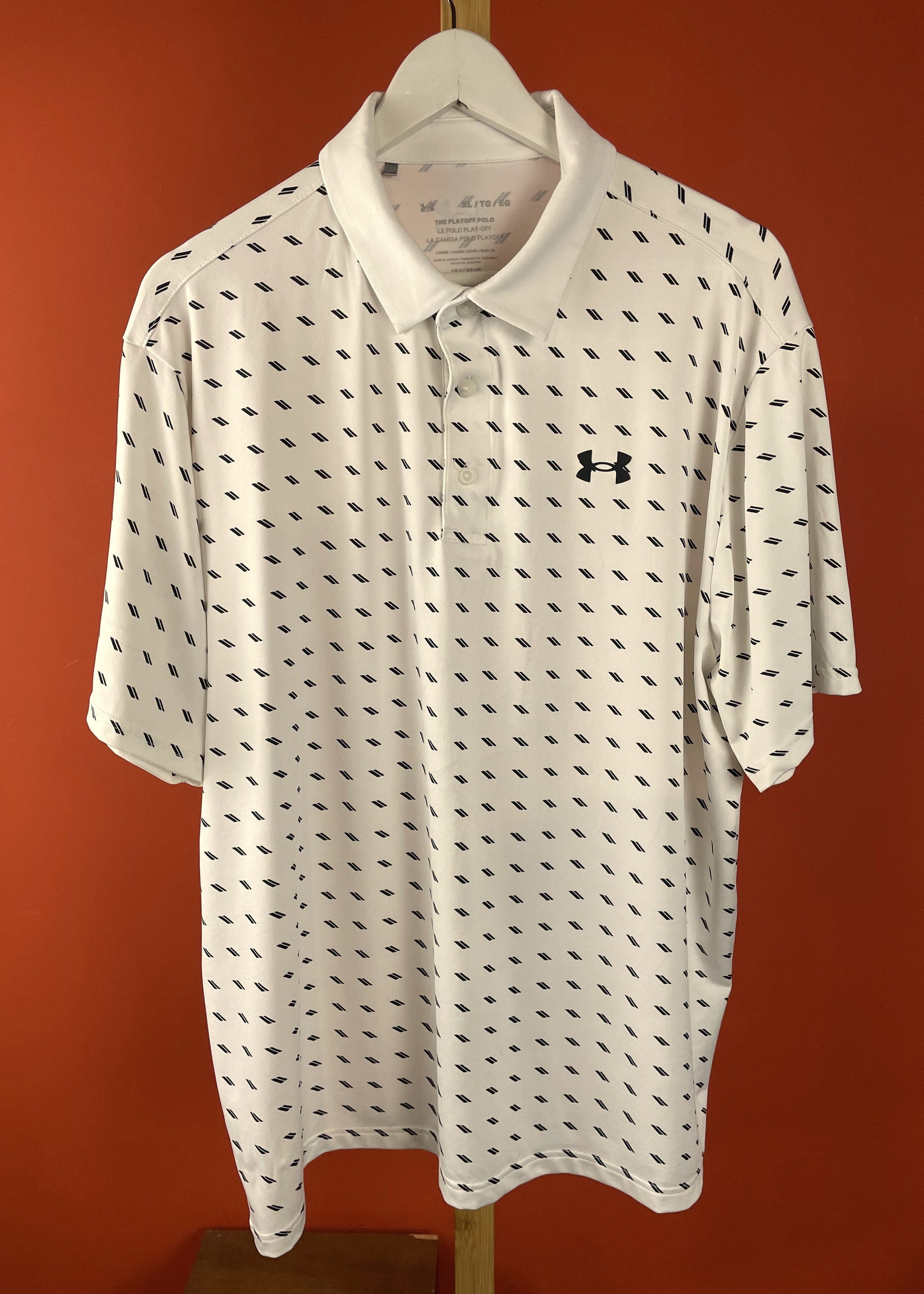 Ανδρική, Αθλητική Μπλούζα - Τ-Shirt UNDER ARMOUR Play-Off Polo σε Λευκό χρώμα (XL)