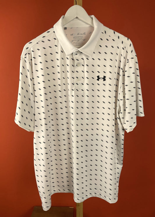 Ανδρική, Αθλητική Μπλούζα - Τ-Shirt UNDER ARMOUR Play-Off Polo σε Λευκό χρώμα (XL)