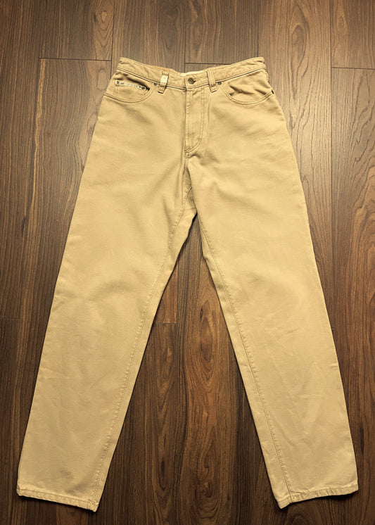 Aνδρικό Τζιν Παντελόνι CAMEL Original σε Μπεζ Denim (No S - 33/24 98)