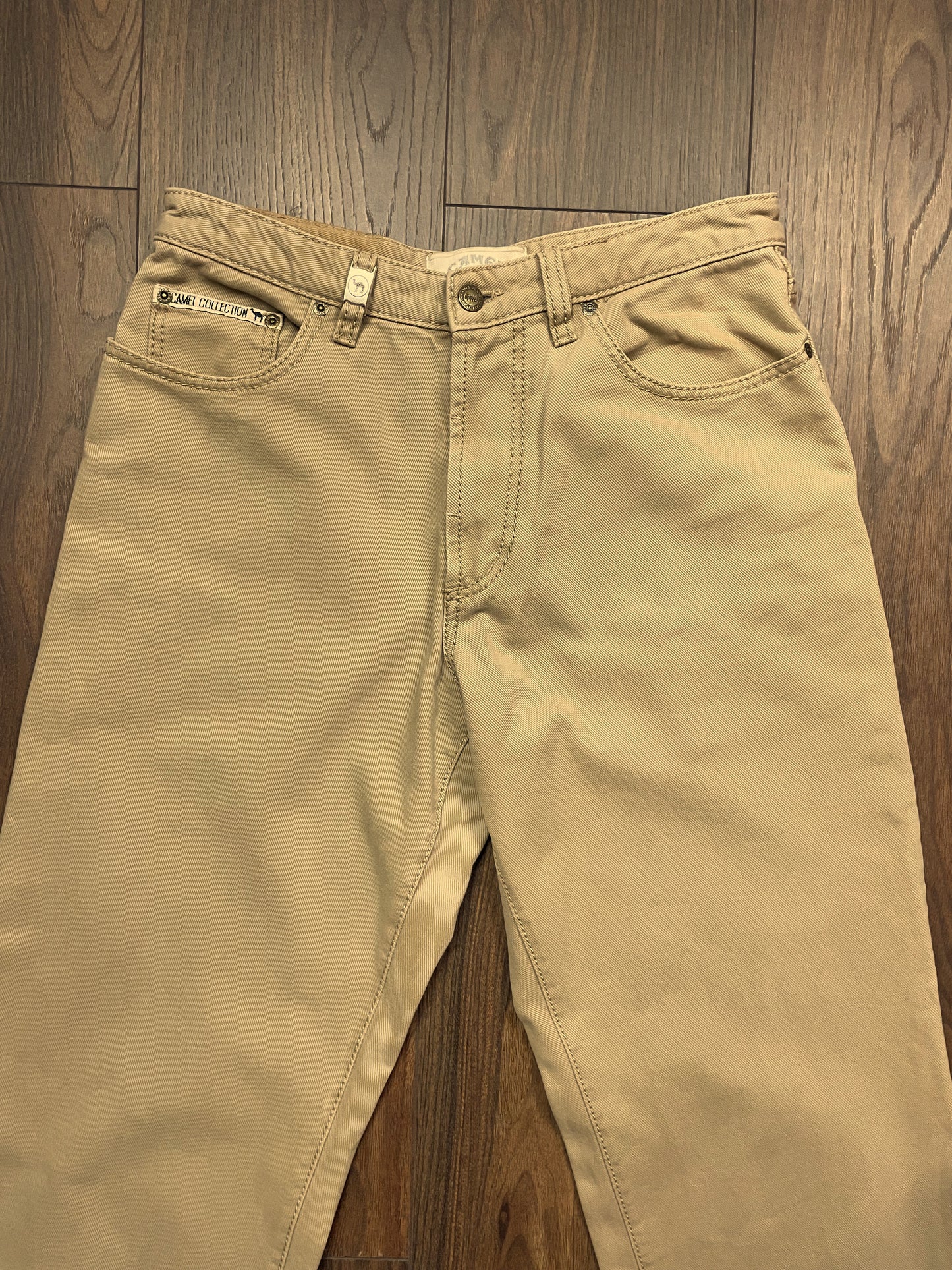 Aνδρικό Τζιν Παντελόνι CAMEL Original σε Μπεζ Denim (No S - 33/24 98)