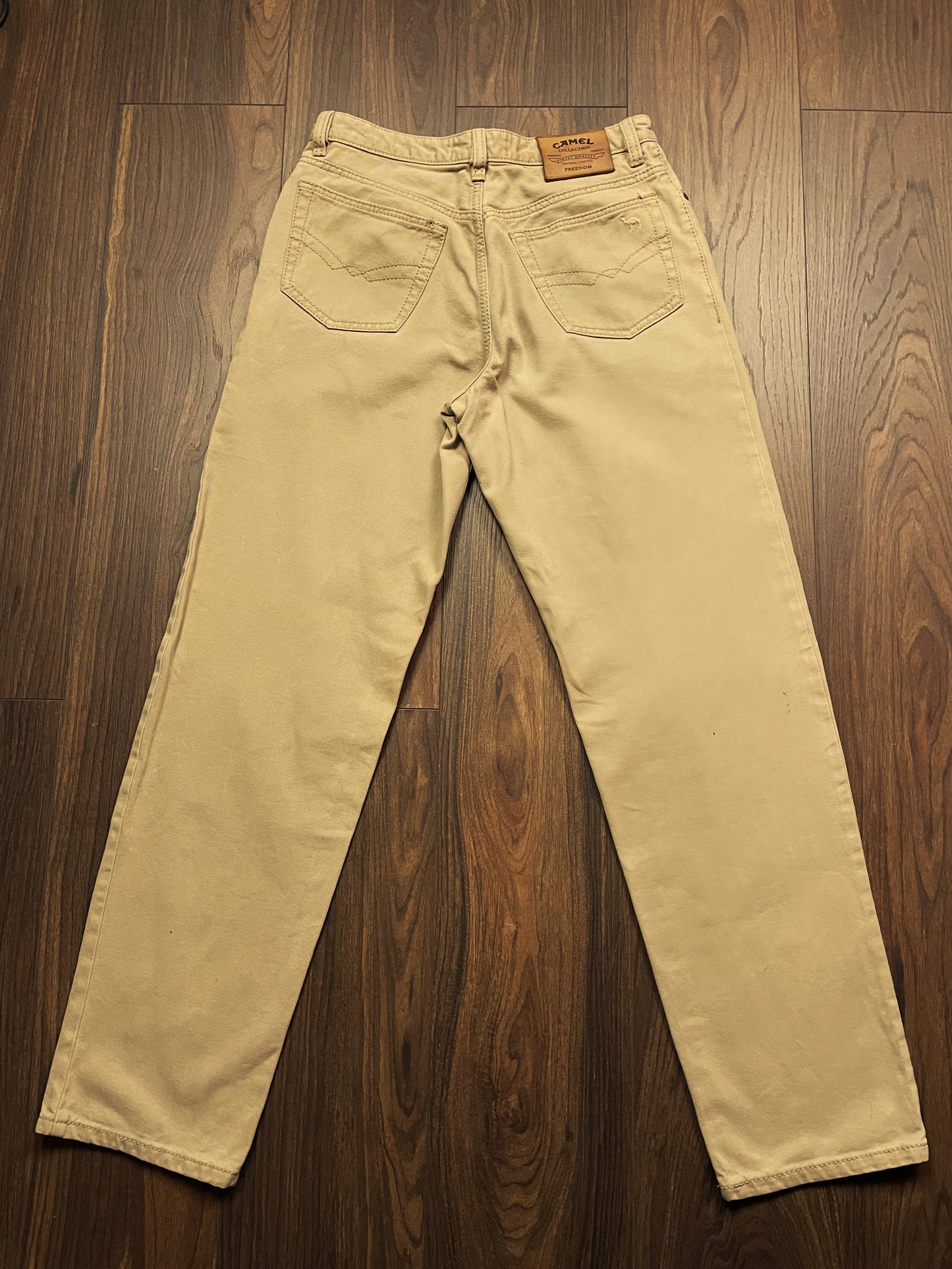 Aνδρικό Τζιν Παντελόνι CAMEL Original σε Μπεζ Denim (No S - 33/24 98)