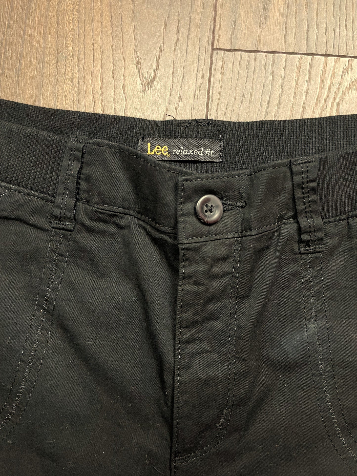 Γυναικεία, Casual Βερμούδα LEE Relaxed Fit σε Μαύρο χρώμα (Άνετο M/L - 14)