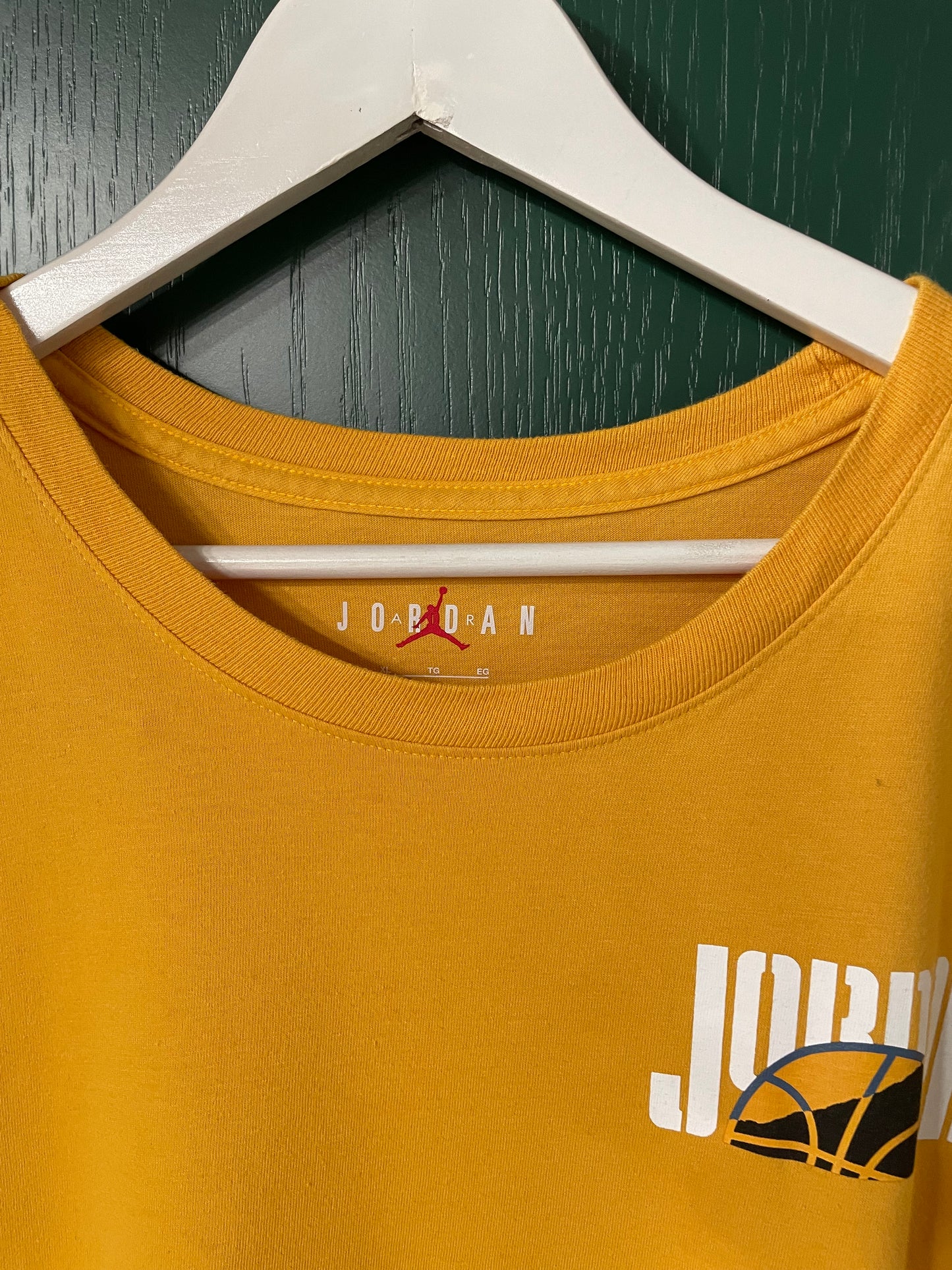 Ανδρικό T-Shirt JORDAN σε Πορτοκαλί χρώμα (XL)