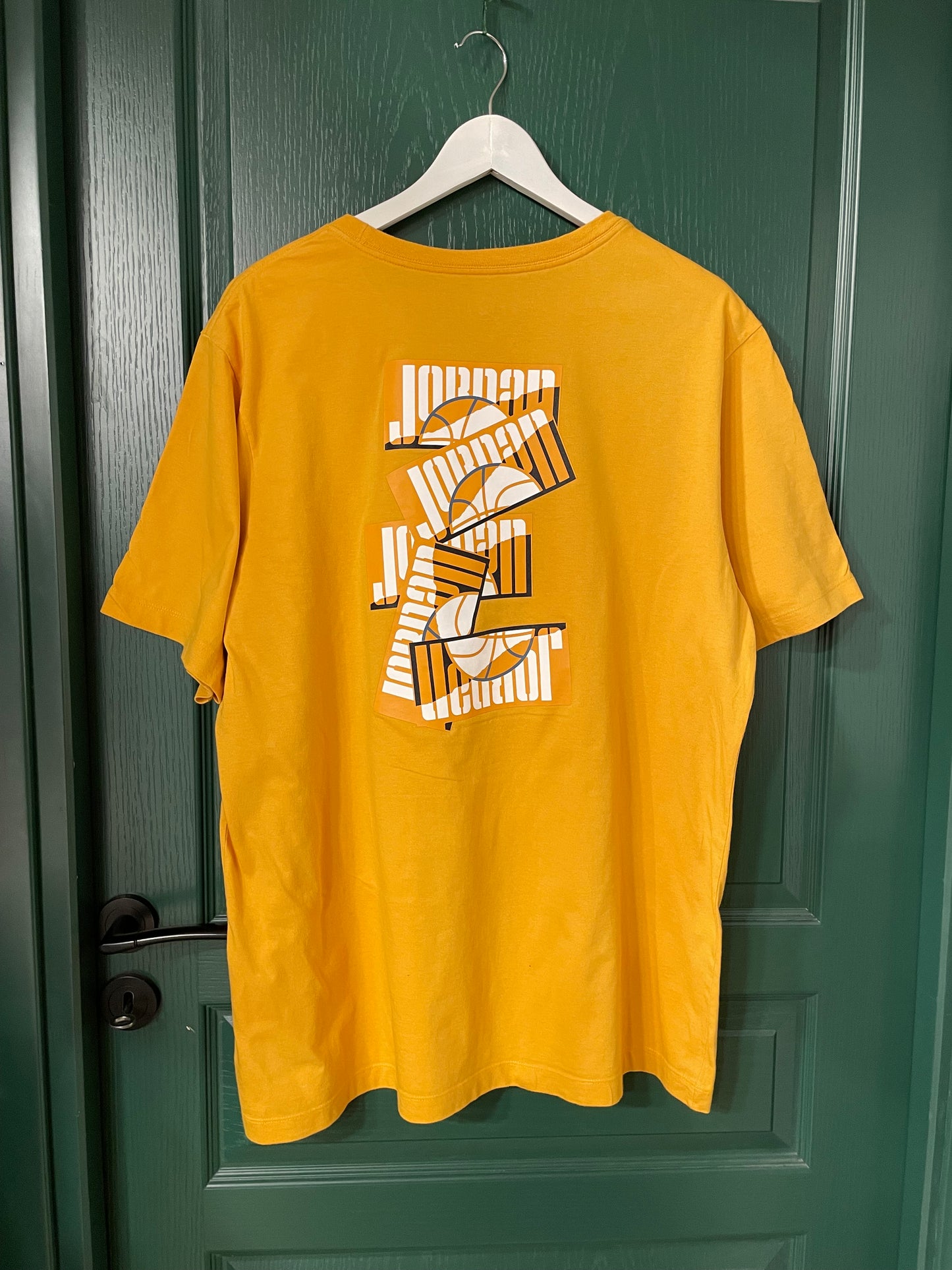 Ανδρικό T-Shirt JORDAN σε Πορτοκαλί χρώμα (XL)